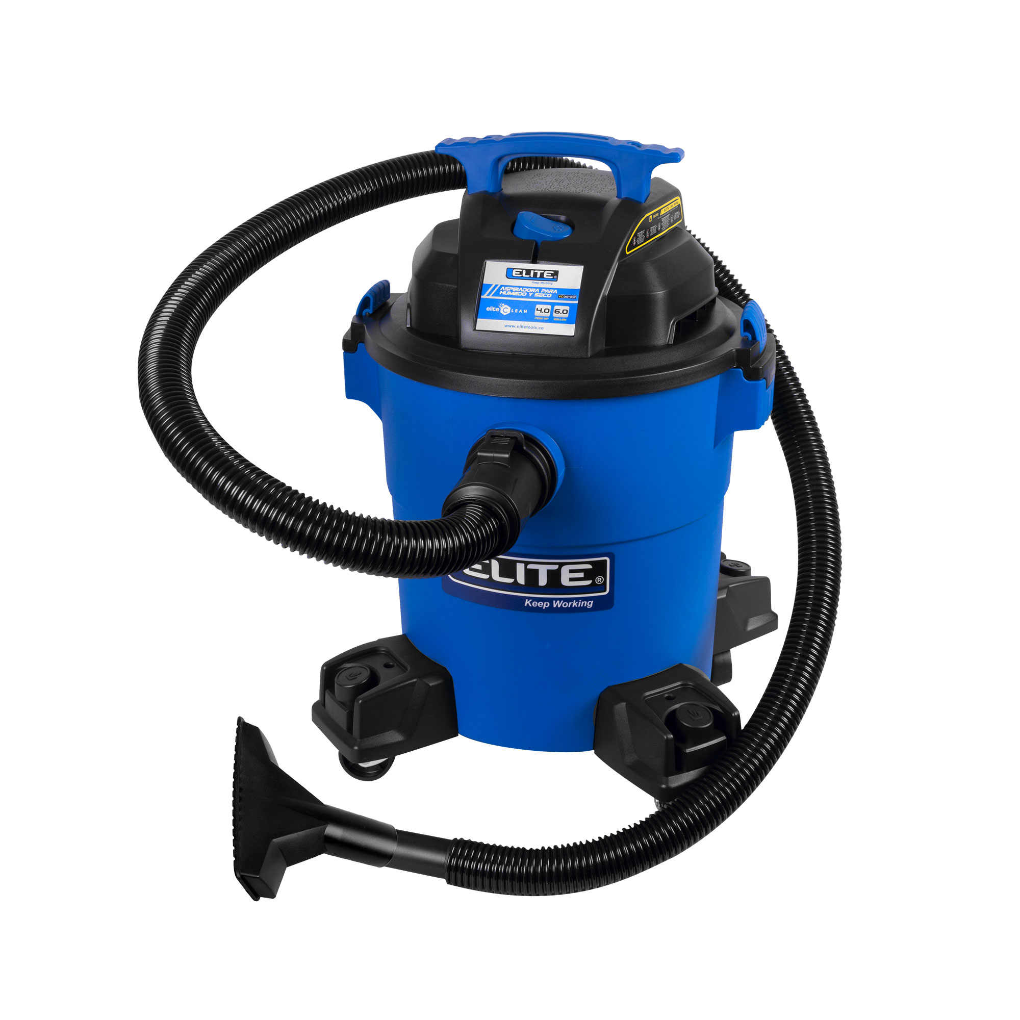 Aspiradora eléctrica 23 L Húmedo / seco ELITE