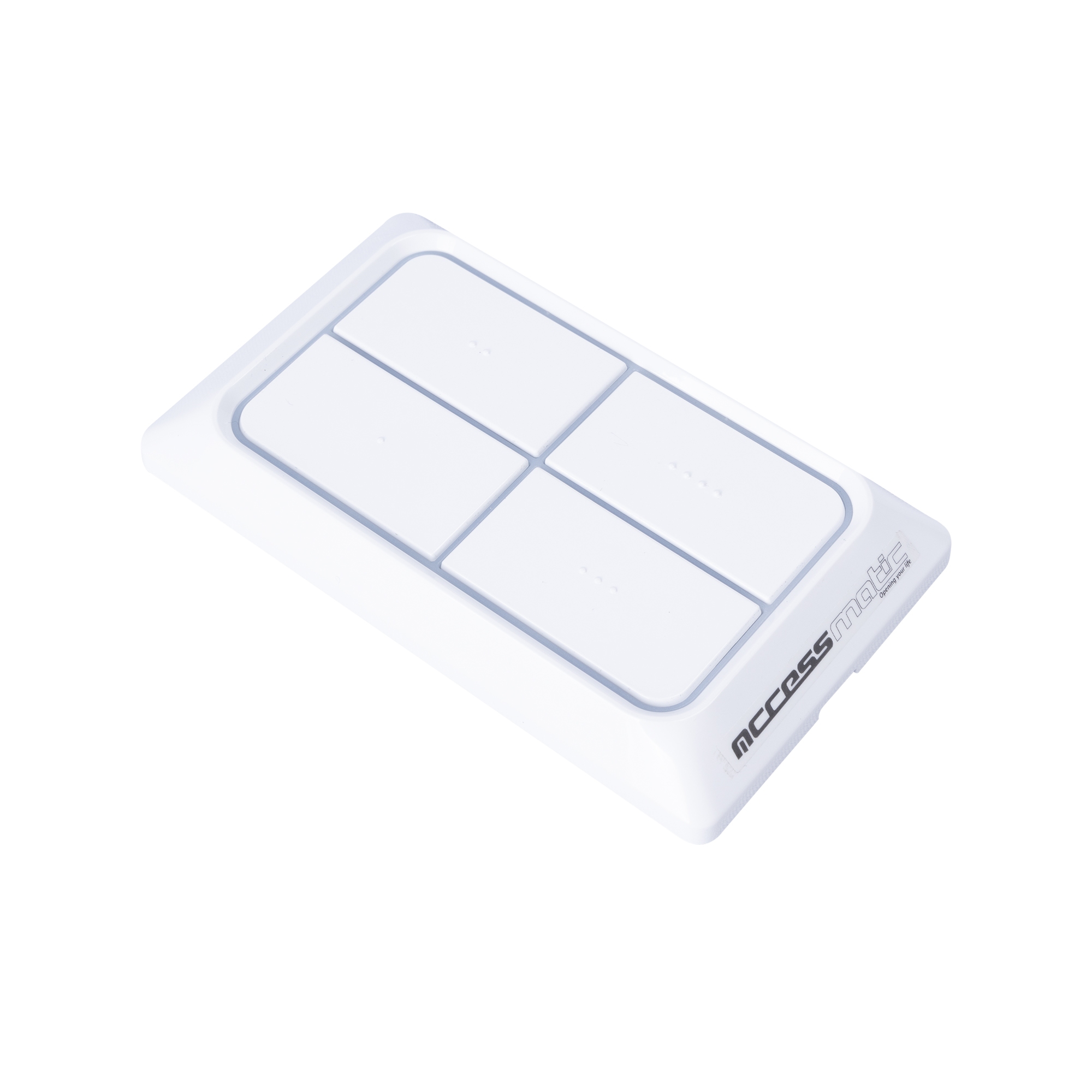 Pulsador Access-pulse de 4 botones 433Mhz compatible con todos los motores Accessmatic