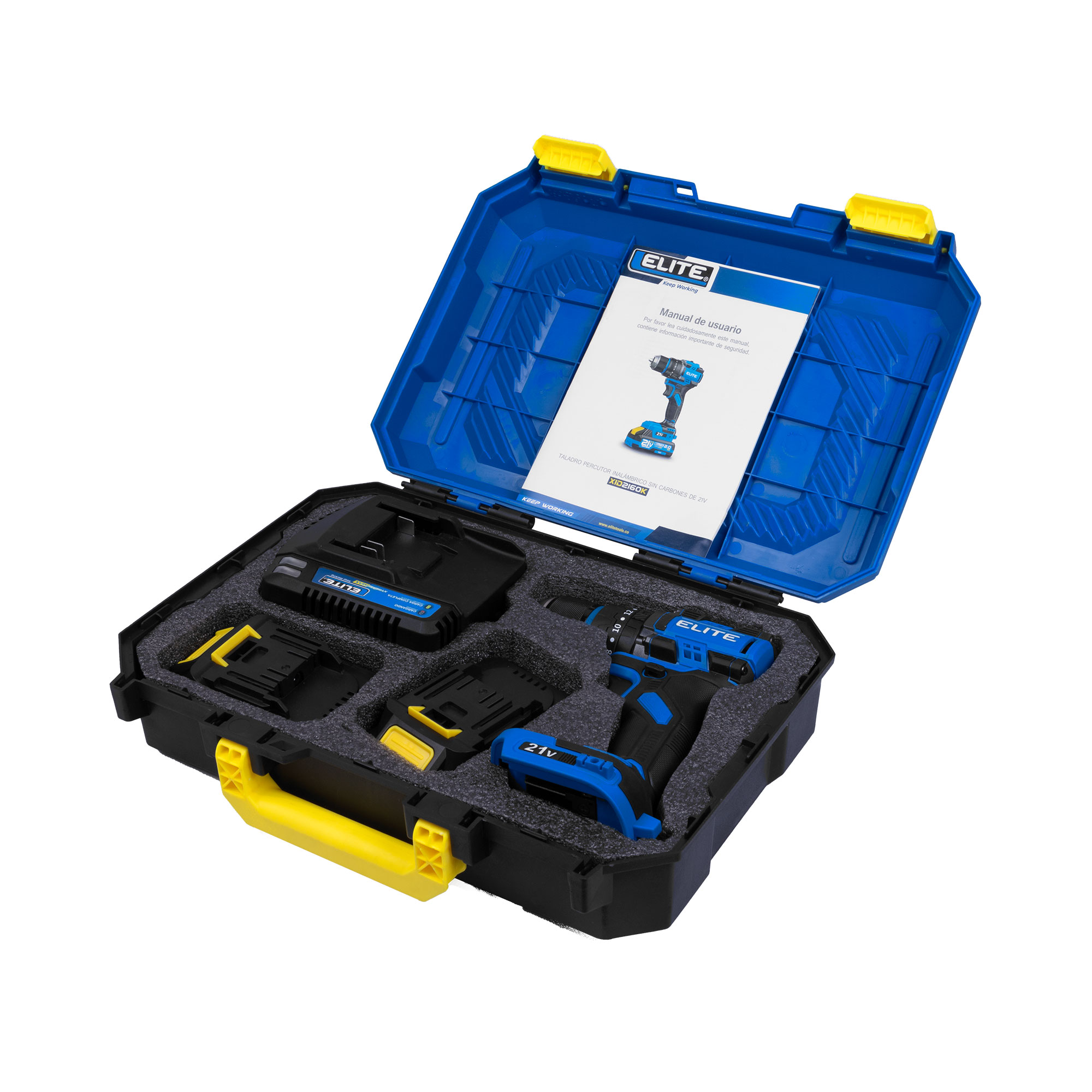 Taladro de impacto inalambrico 21V