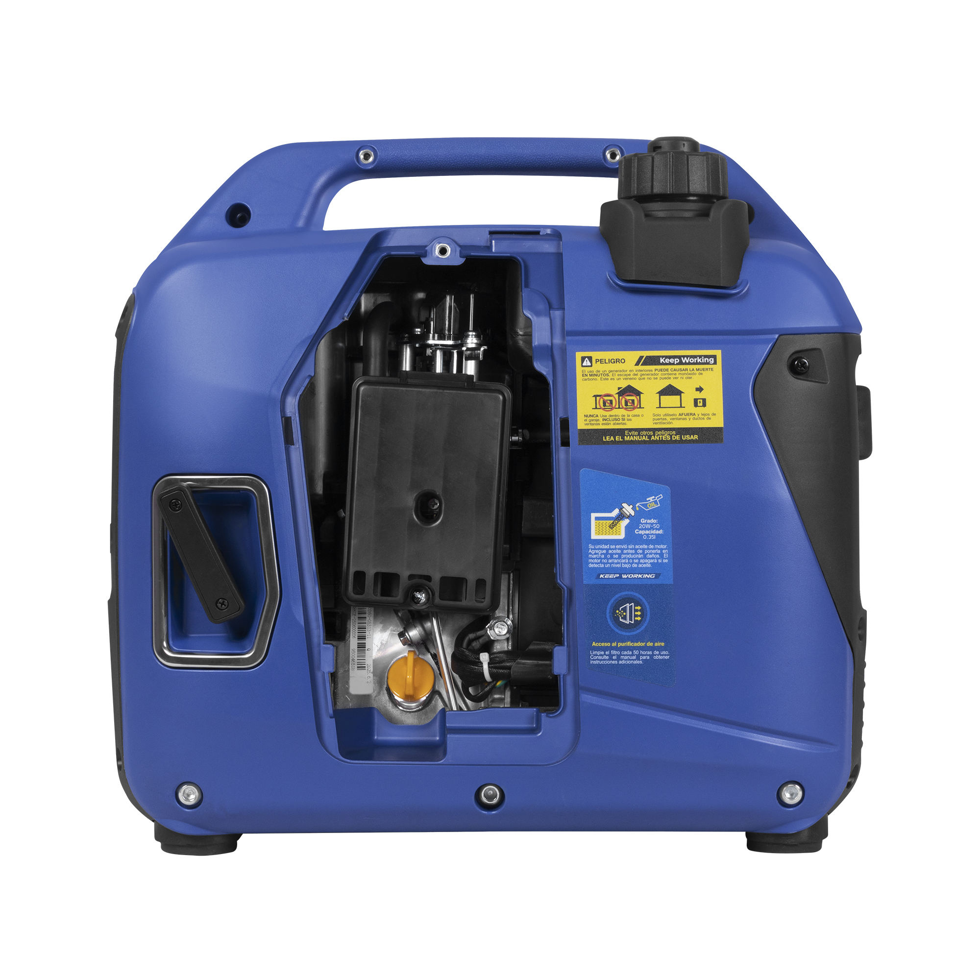 Generador Inversor Portátil a Gasolina ELITE 1.5 Kw . 120 V - 60 Hz, Arranque Manual