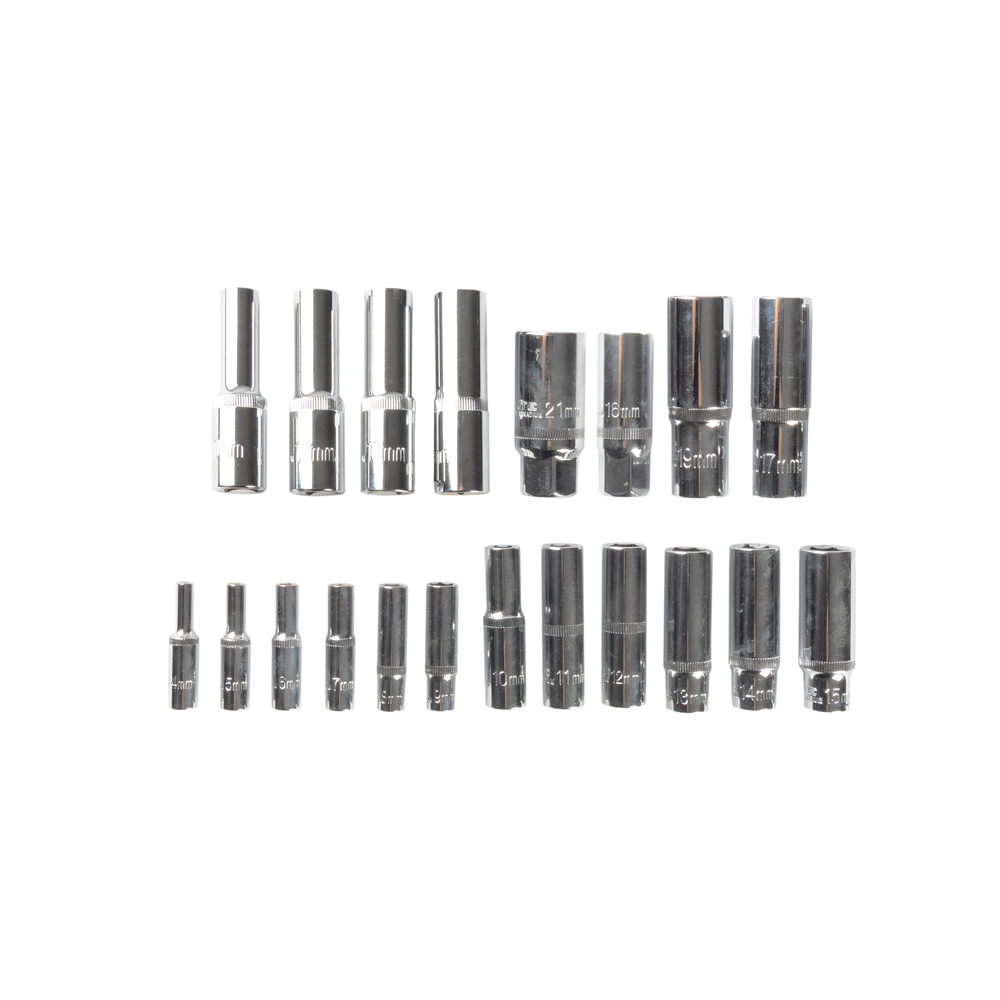 Juego de Herramientas Mecánicas Profesional ELITE de 150 Piezas CR-V 1/4” – 3/8” – 1/2”