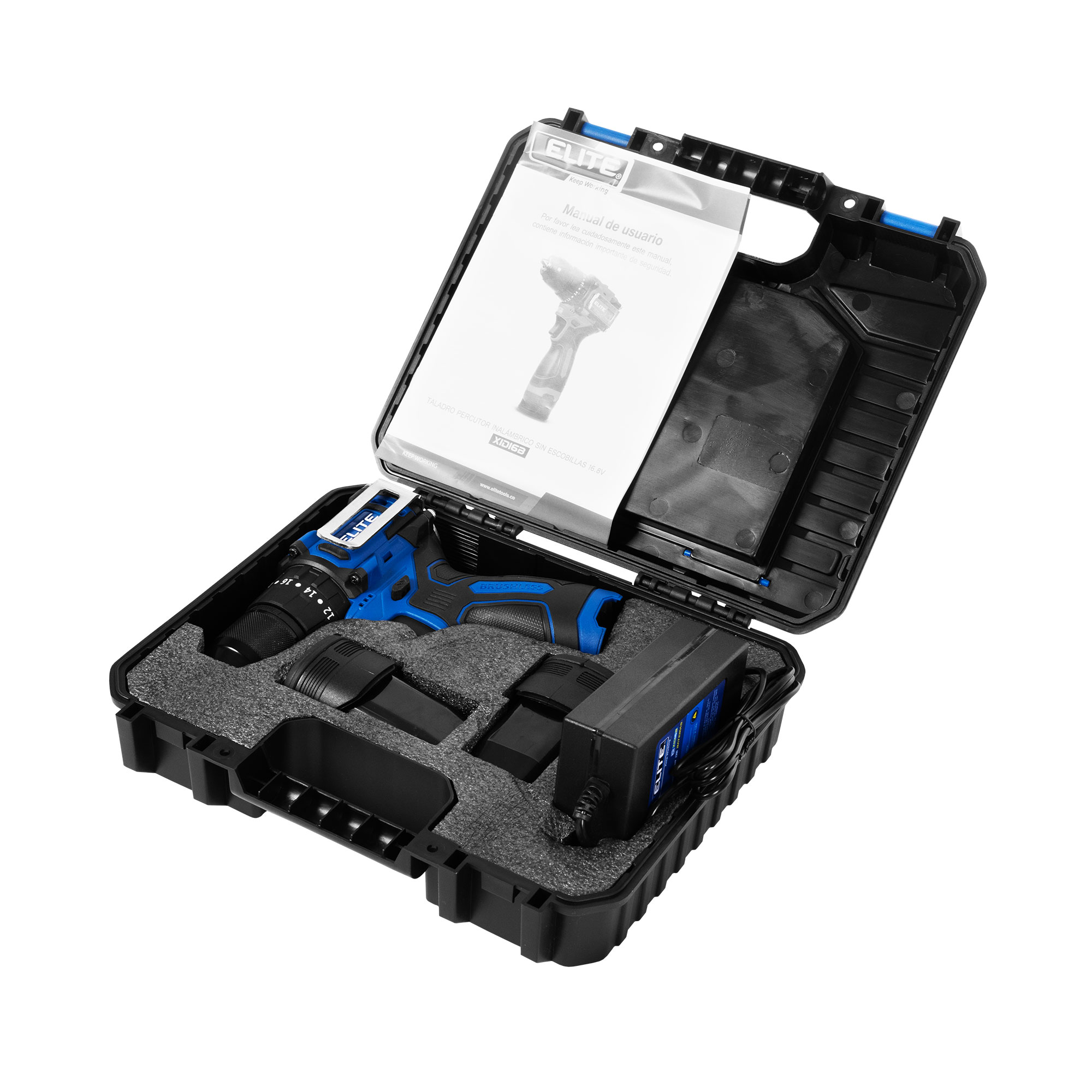 TALADRO DE IMPACTO INALAMBRICO BRUSHLESS 16,8V