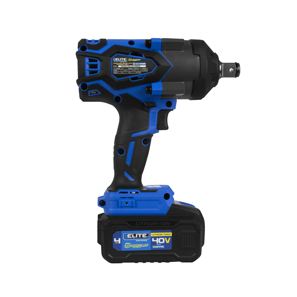 LLAVE DE IMPACTO INALÁMBRICA 3/4” SIN ESCOBILLAS BTM (BRUSHLESS TECH MOTOR)