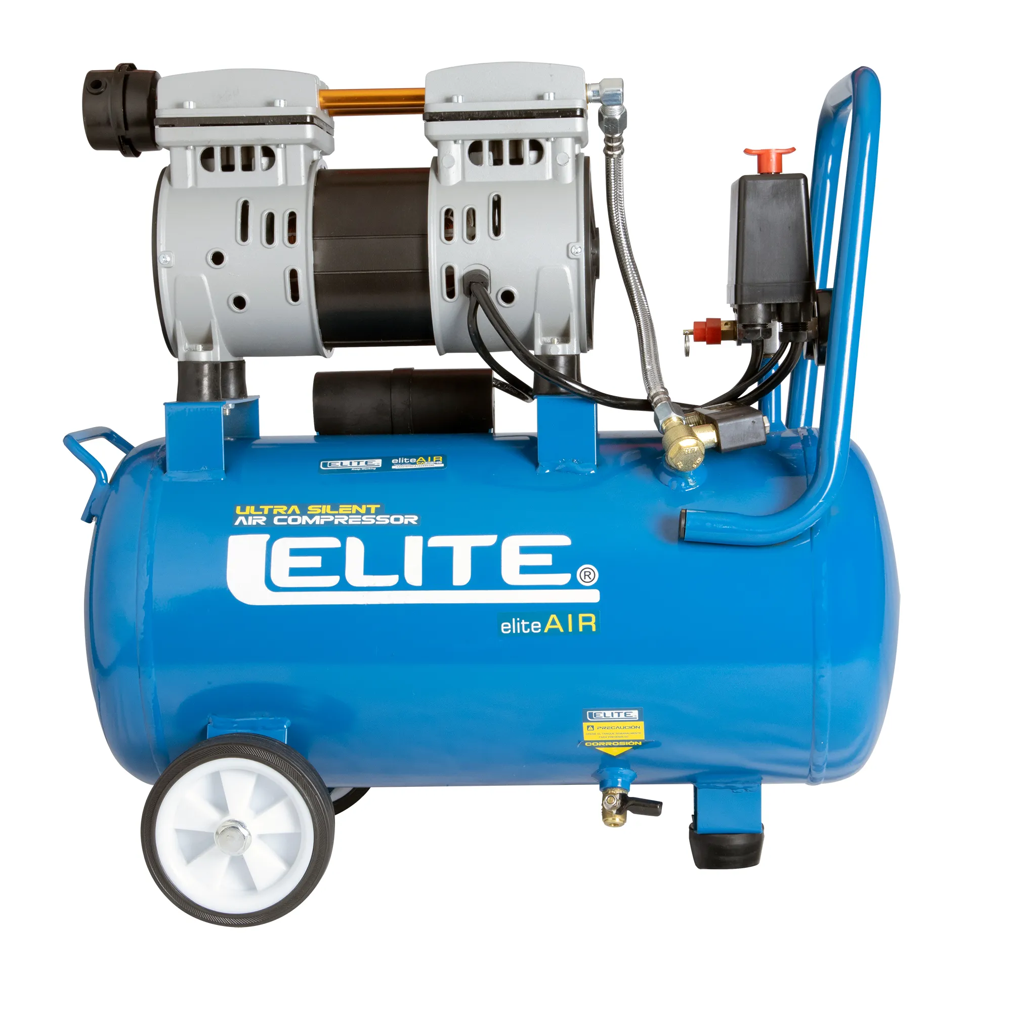 Compresor de aire ultra silencioso 1.0 Hp 24L ELITE