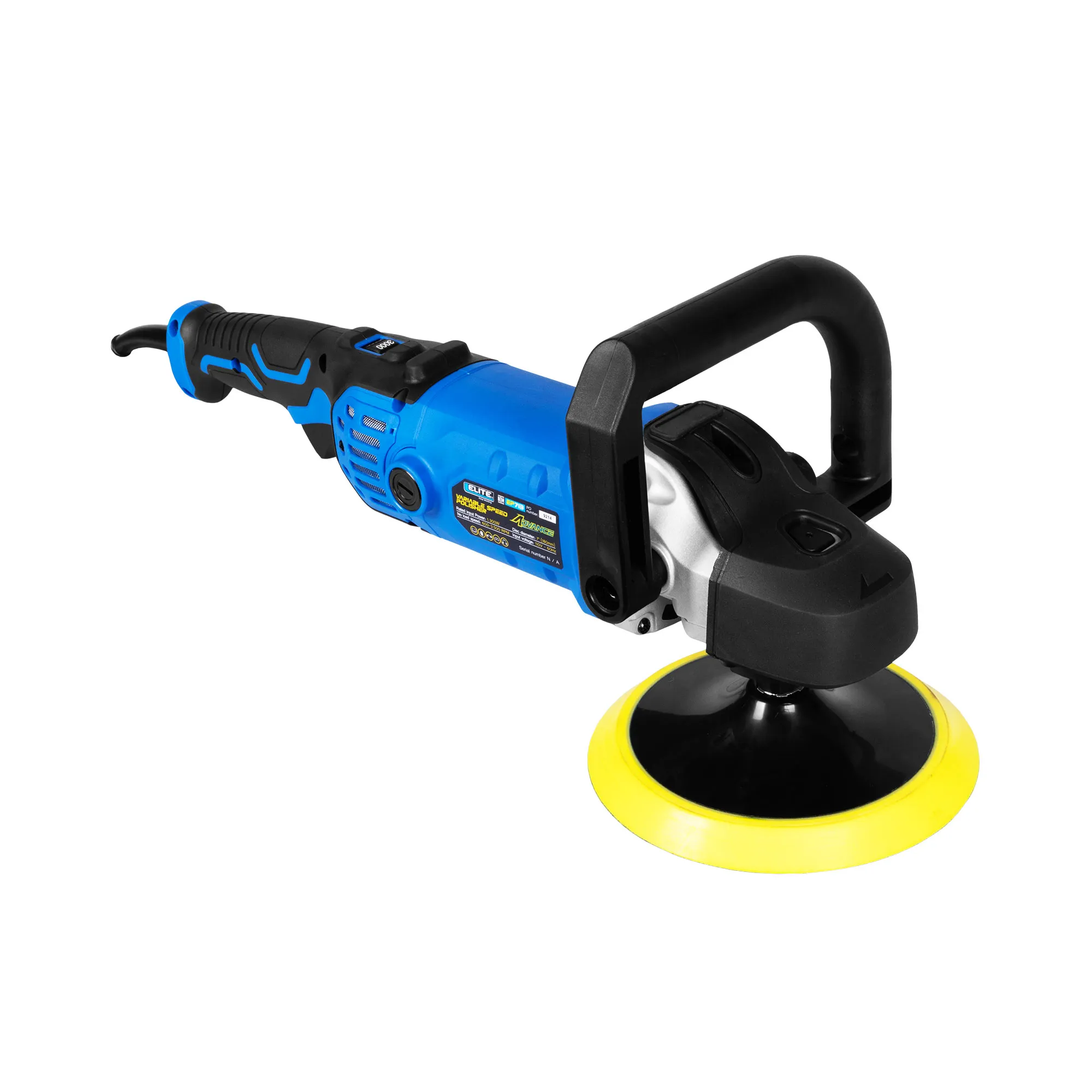 POLICHADORA ELECTRICA 7" con velocidad variable
