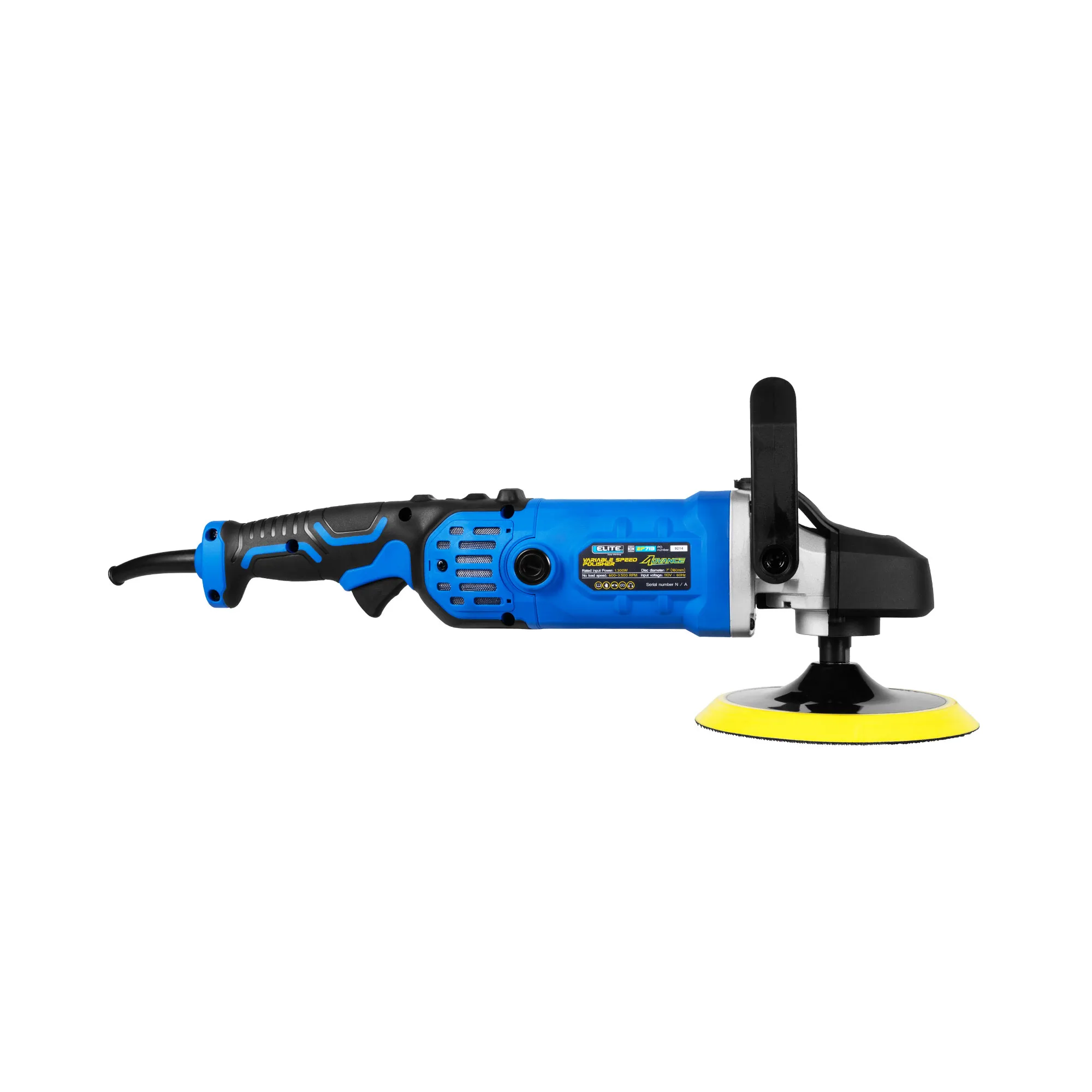 POLICHADORA ELECTRICA 7" con velocidad variable