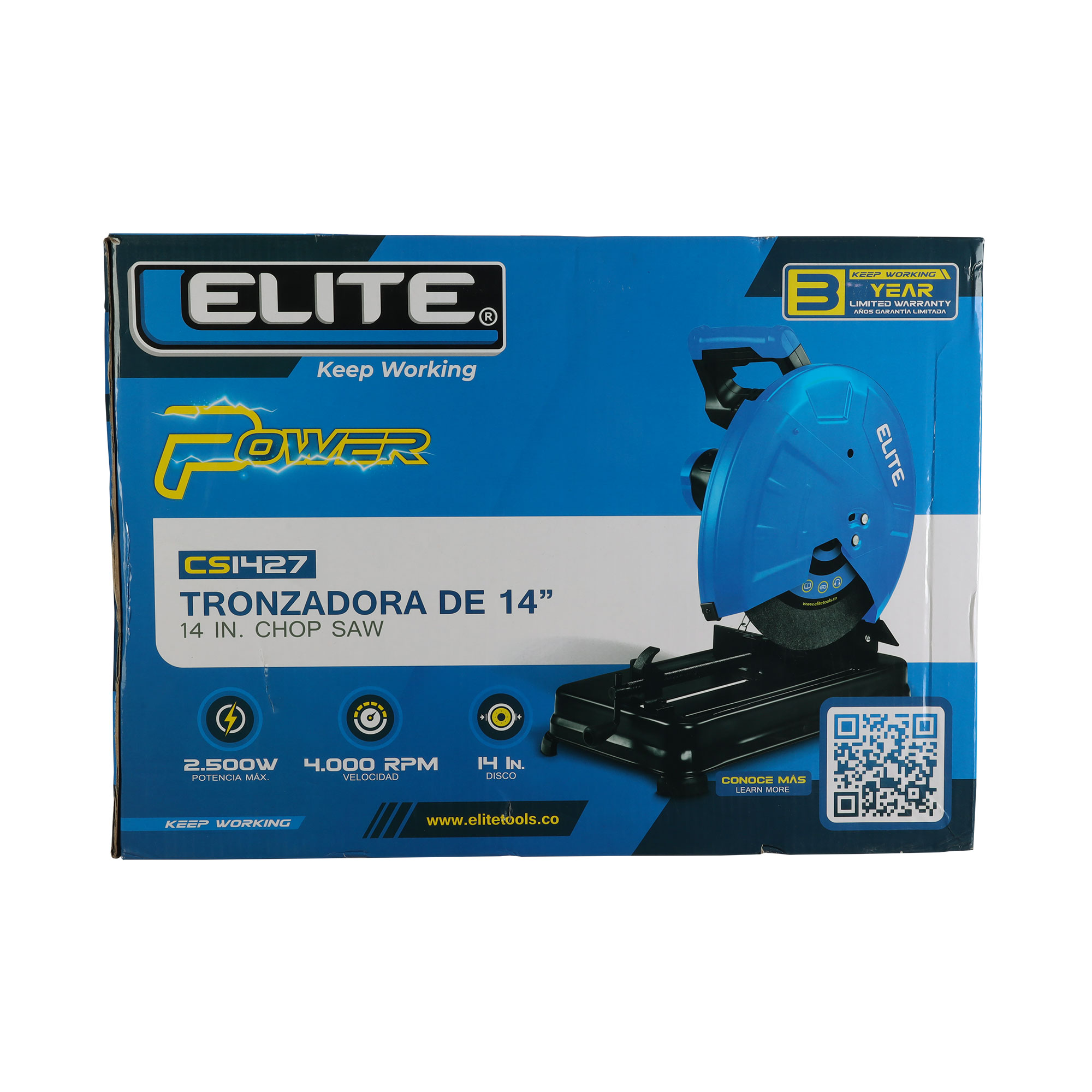 Tronzadora Electrica 14PULG 2500W 110V-60HZ