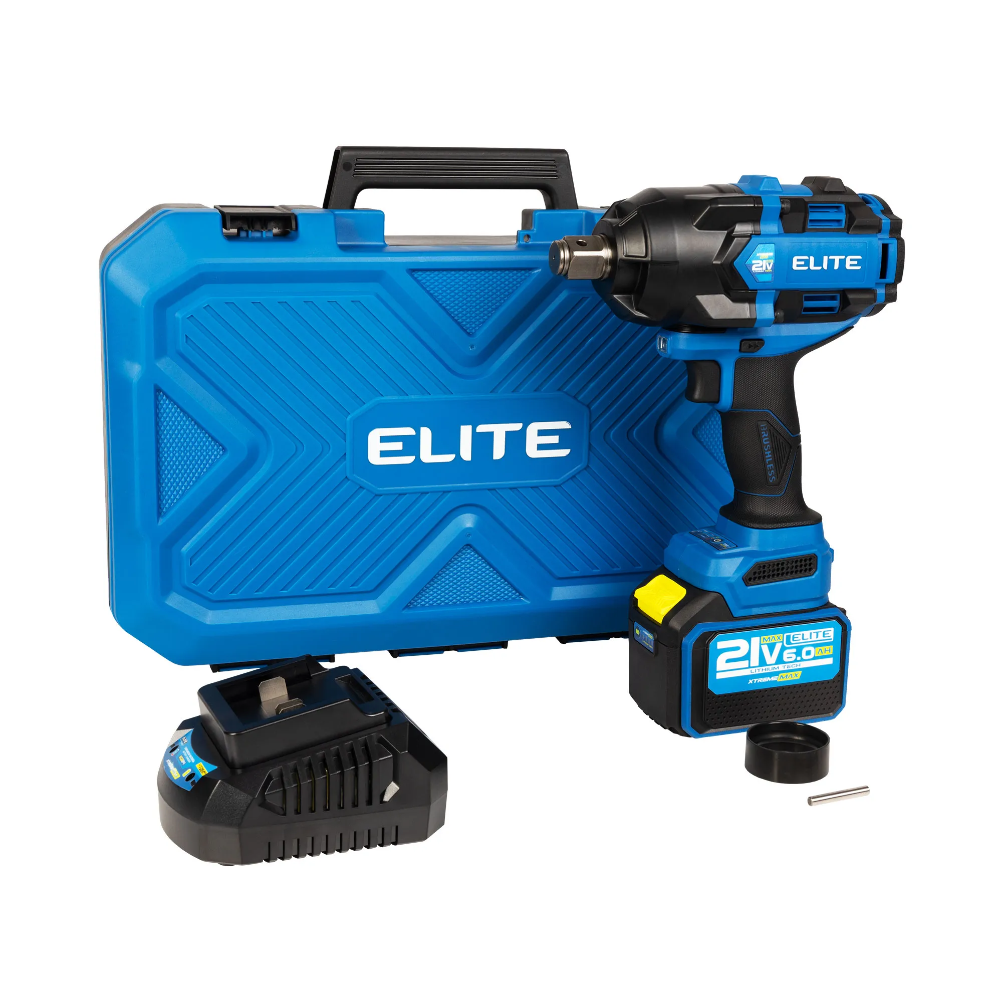 Llave de impacto inalámbrica 21VXIW21150K brushless cuadrante 3/4"