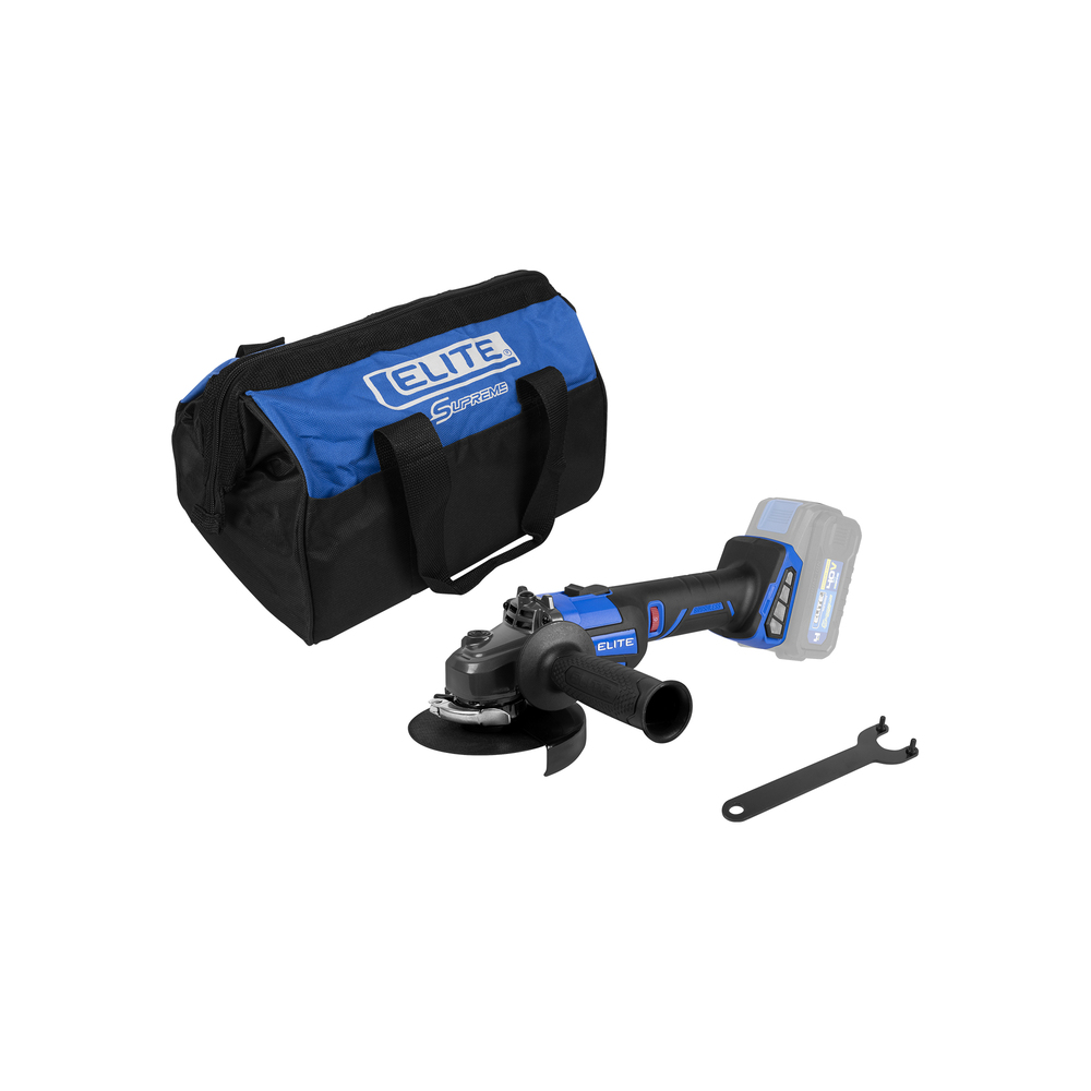 Esmeriladora angular inalámbrica ELITE desde 4 1/2" - 5” 40V BTM sin escobillas.