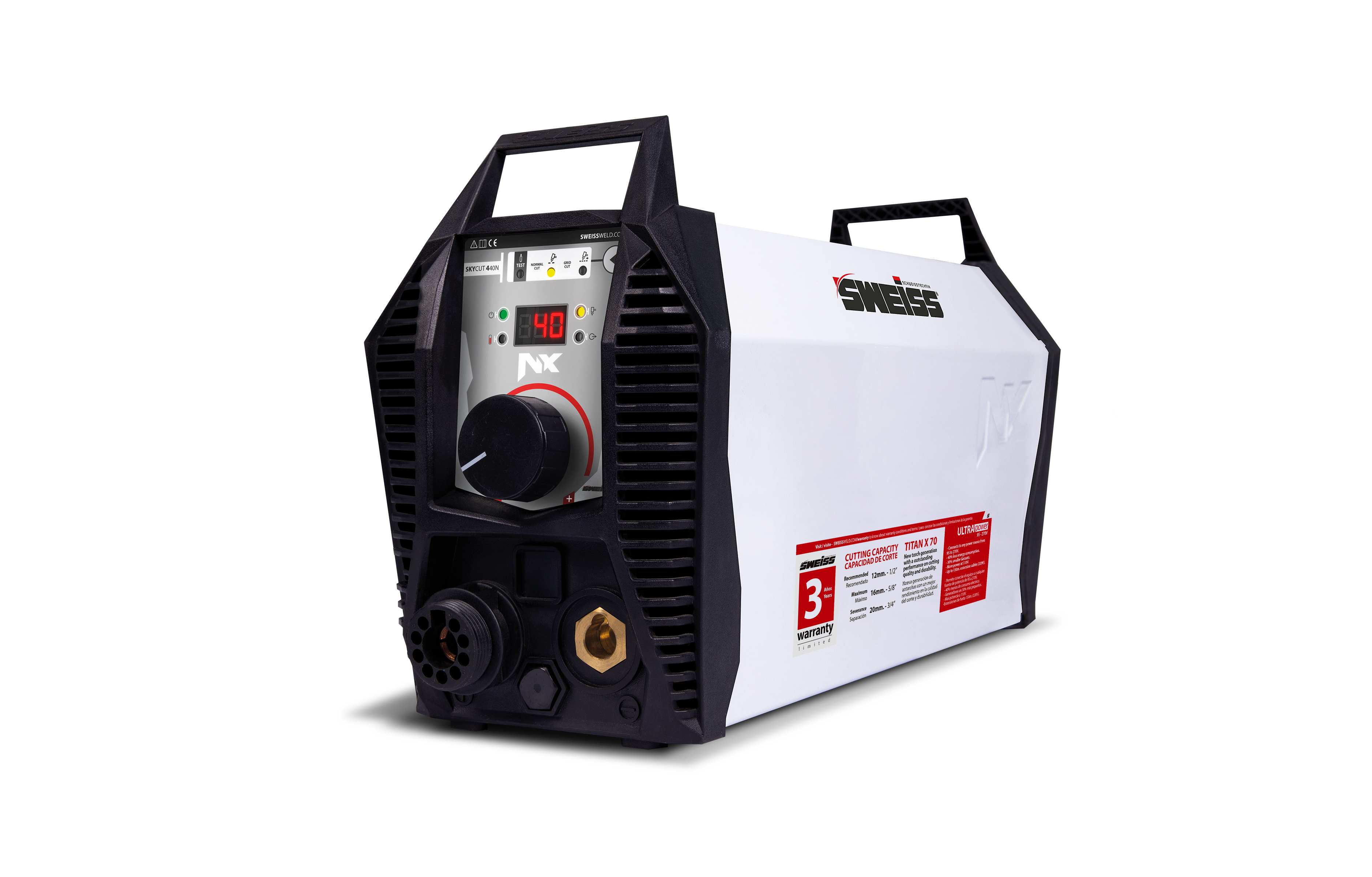 Cortador de plasma 40A hasta 20mm (3/4”) . SKYCUT 440 NX