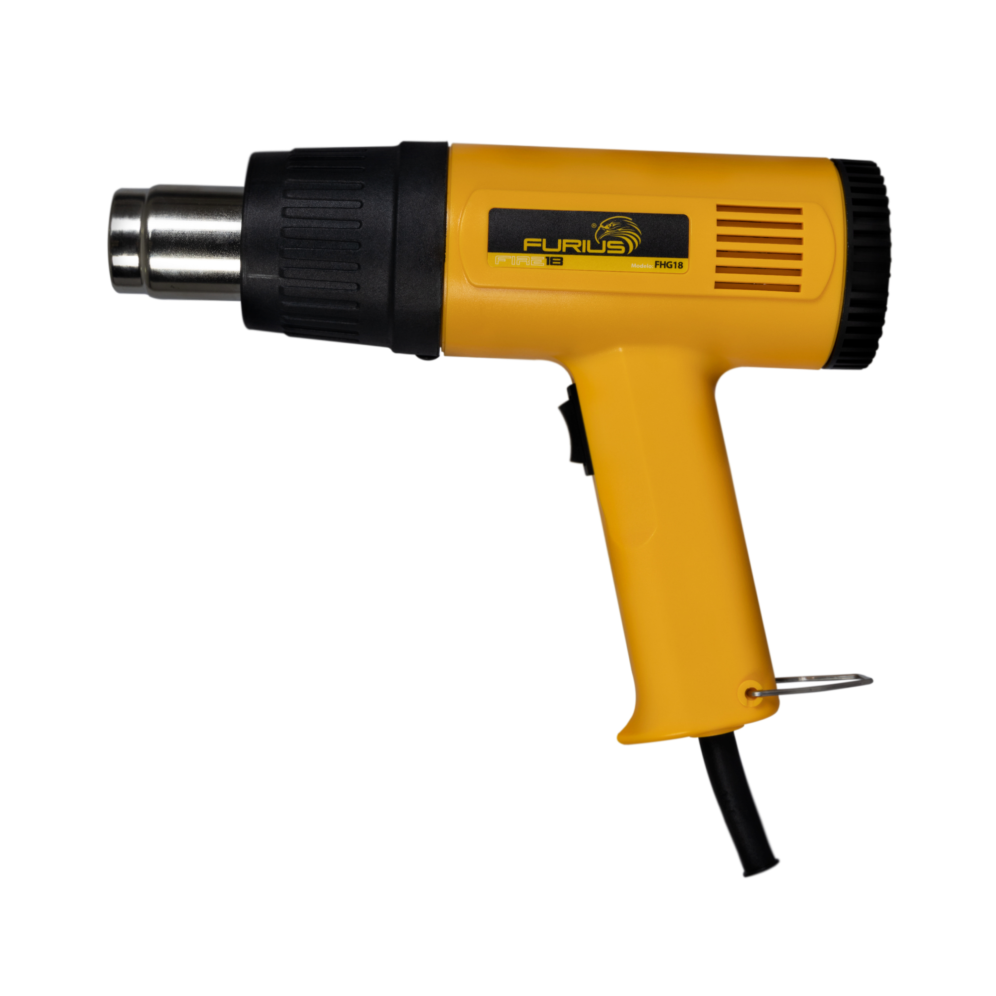 Pistola de calor 1.800W con 2 opciones de temperatura FIRE 18