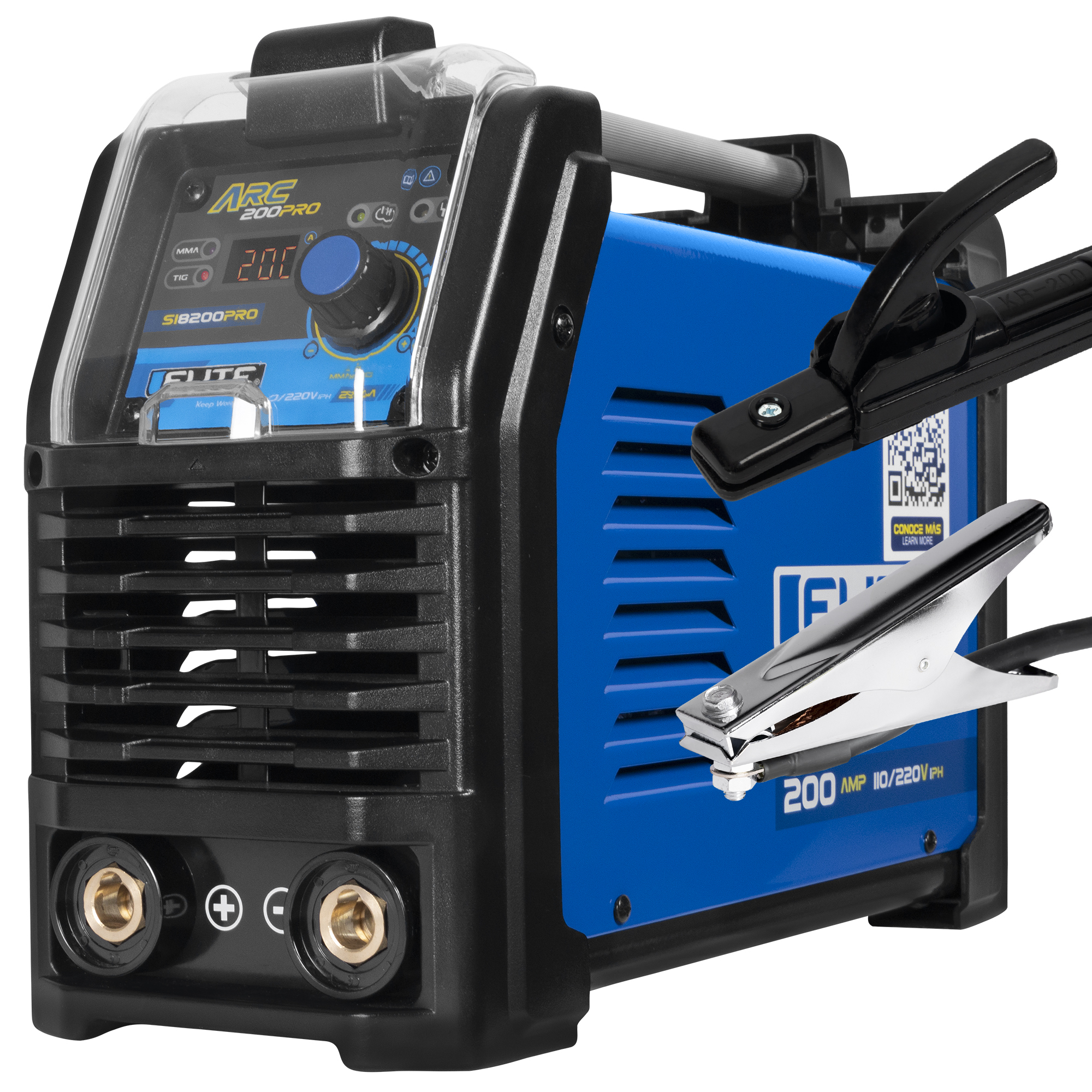 Soldador Inversor ELITE ARC 200 PRO 110/220V - 200A