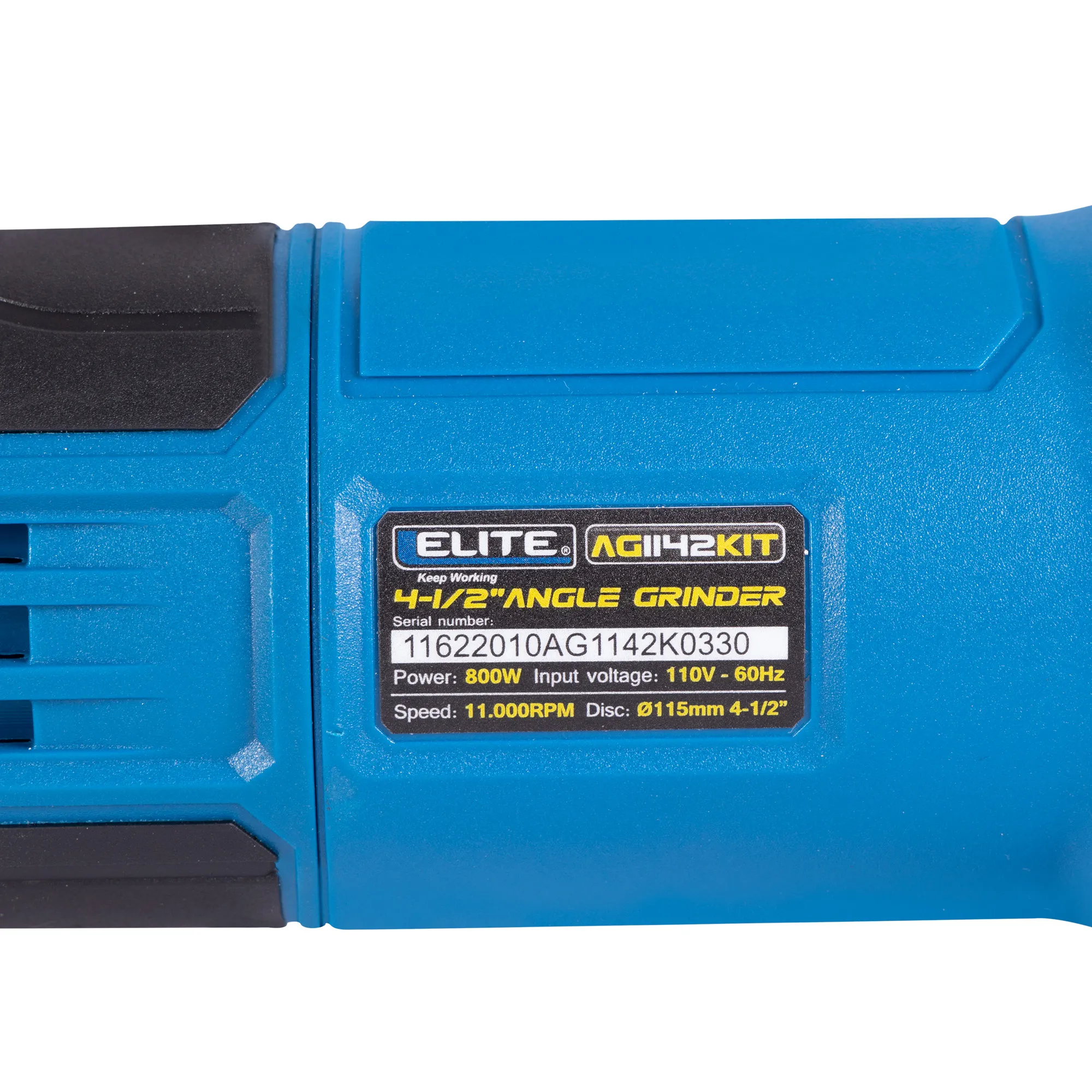 Kit esmeriladora angular 4 1/2  800W