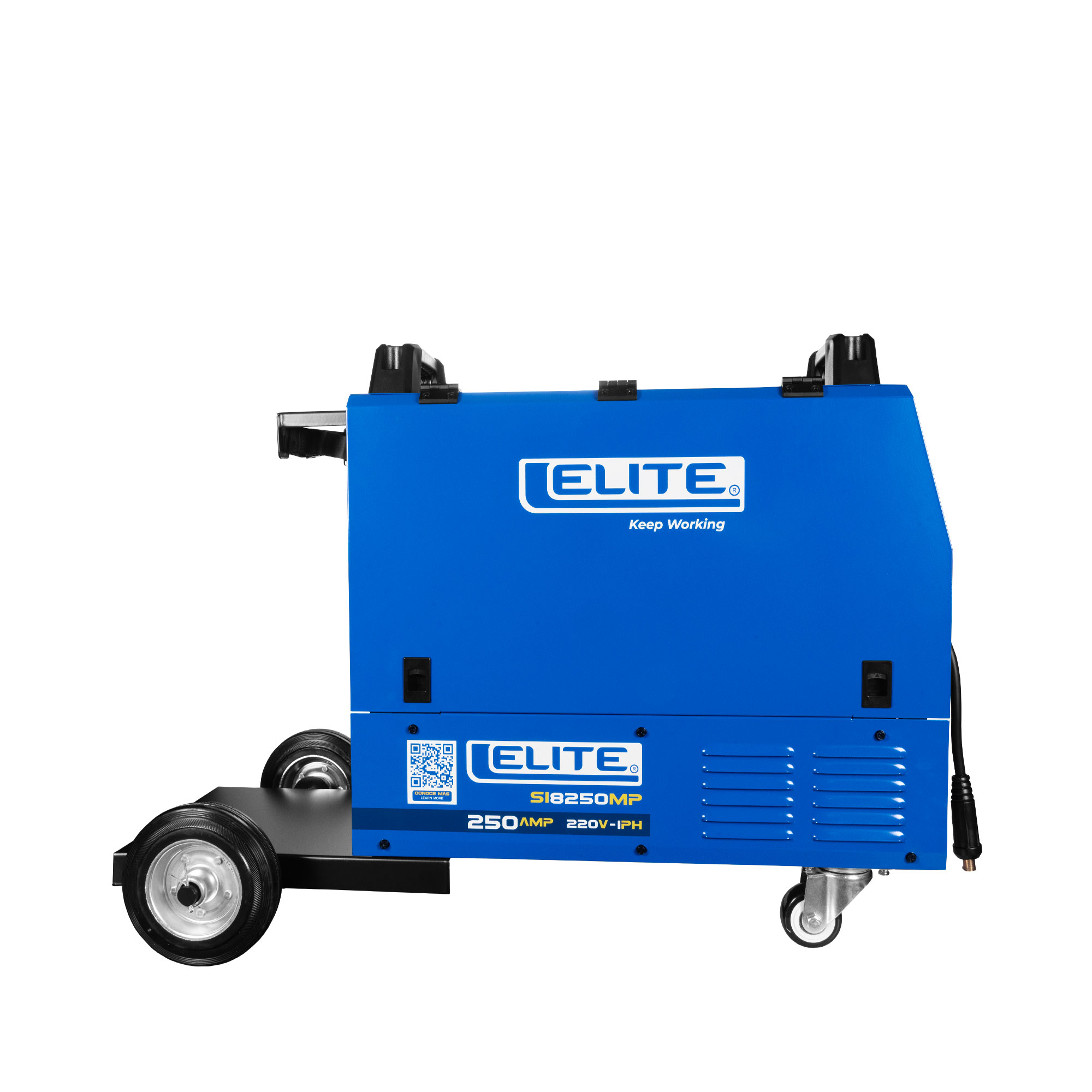 SOLDADOR INVERSOR MULTIPROCESOS MIG/MAG/FCAW/MMA/TIG ELITE MP 250 - 250A 60% 220V 1PH - ELITE