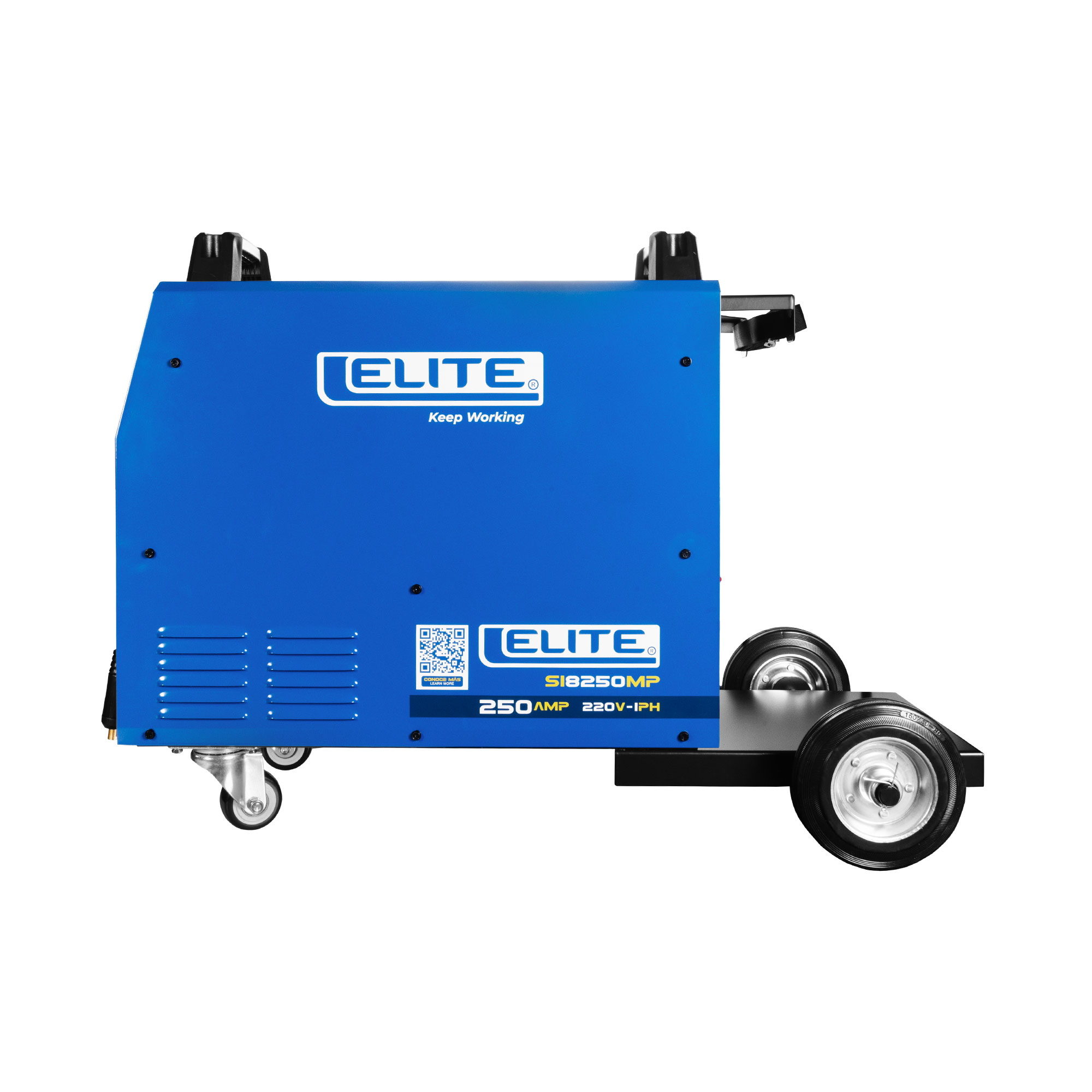 SOLDADOR INVERSOR MULTIPROCESOS MIG/MAG/FCAW/MMA/TIG ELITE MP 250 - 250A 60% 220V 1PH - ELITE