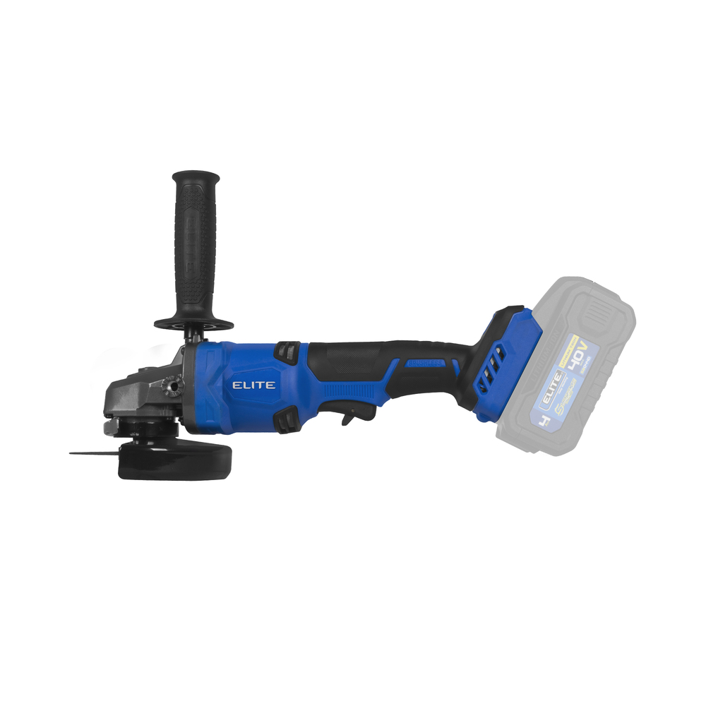 Esmeriladora inalámbrica desde 4 1/2" - 6” sin escobillas ELITE. No incluye batería ni cargador.