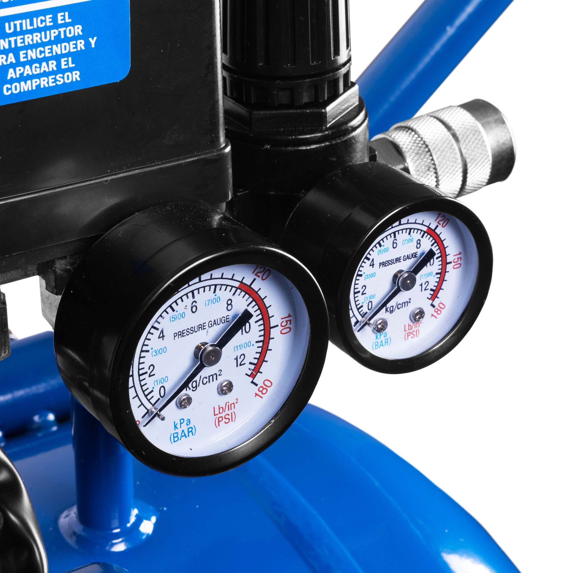 Compresor de acople directo libre de aceite 50 Lts  3.0 Hp, 125 PSI, 7.0 CFM, 110V-60Hz