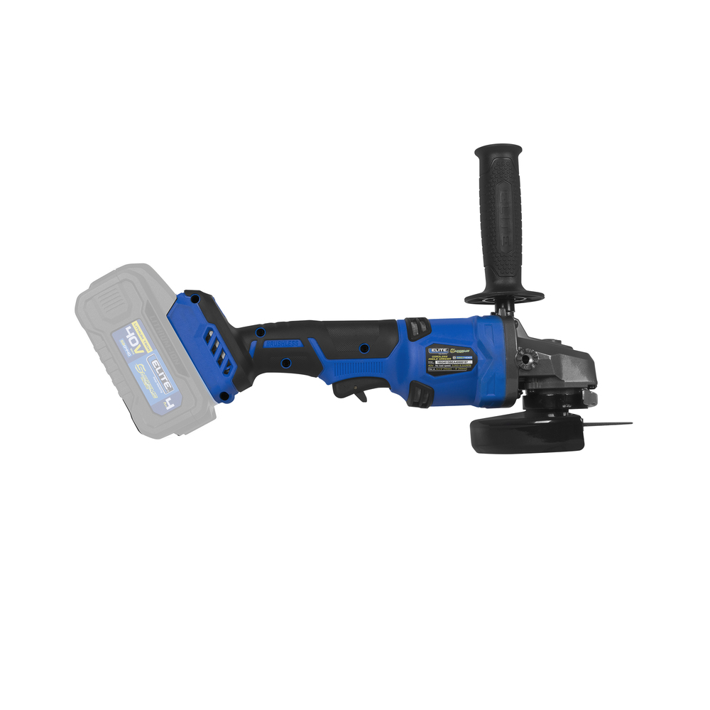 Esmeriladora inalámbrica desde 4 1/2" - 6” sin escobillas ELITE. No incluye batería ni cargador.