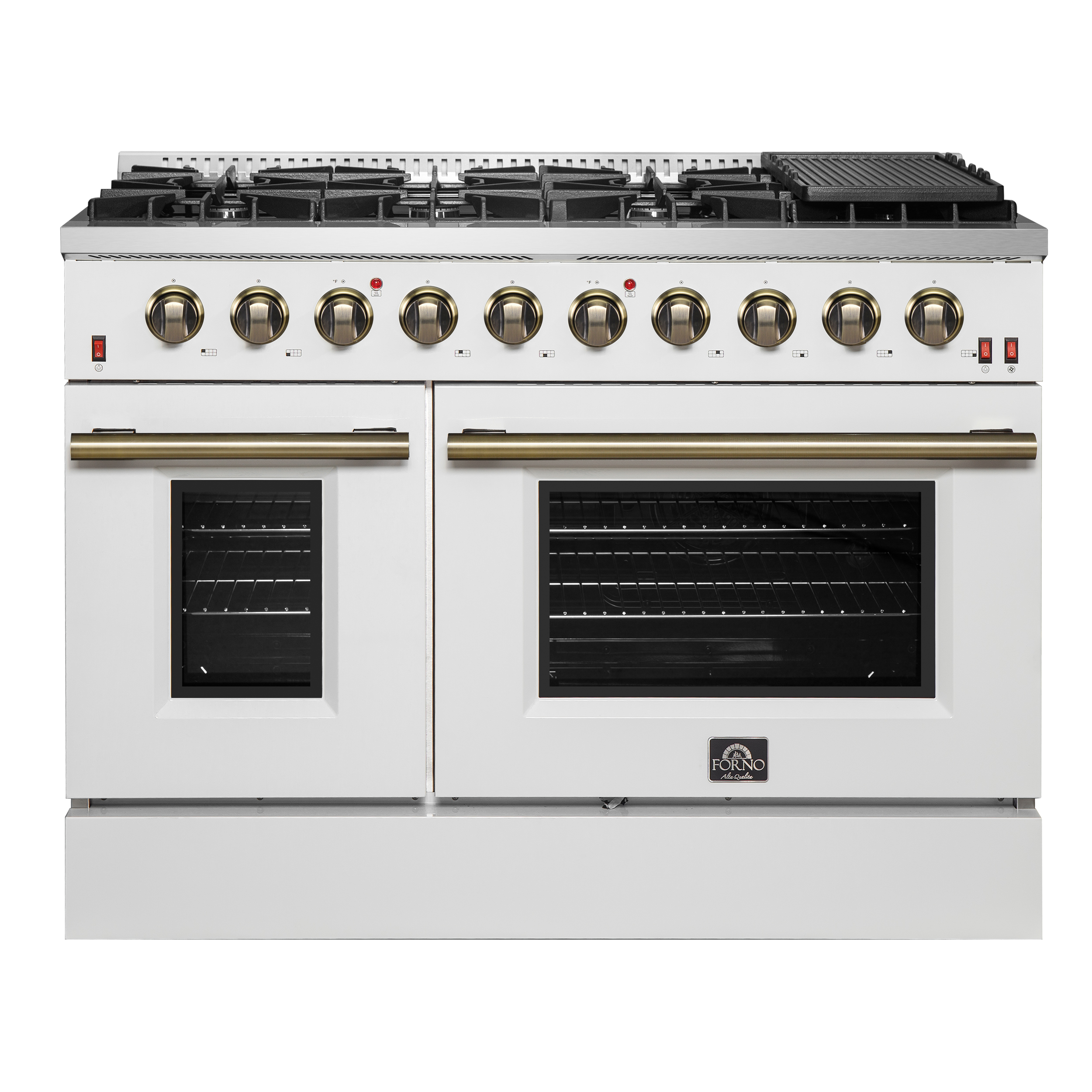 Model: FFSGS6244-48WHT | Forno 48" / 6.6 CF Gas Range, Convection