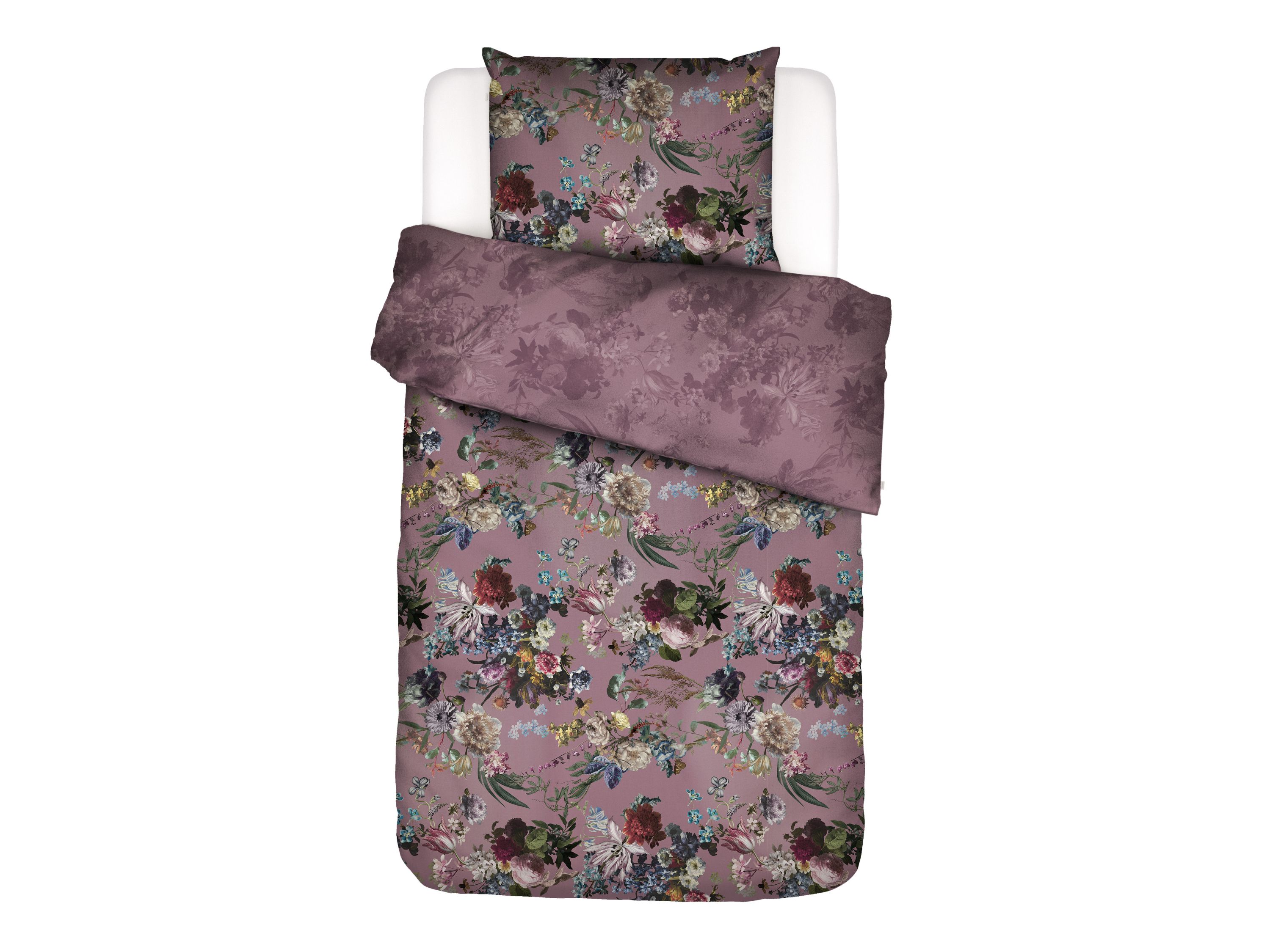 TotaalBED Dekbedovertrek Isabelle Mauve 140 x 200/220 cm