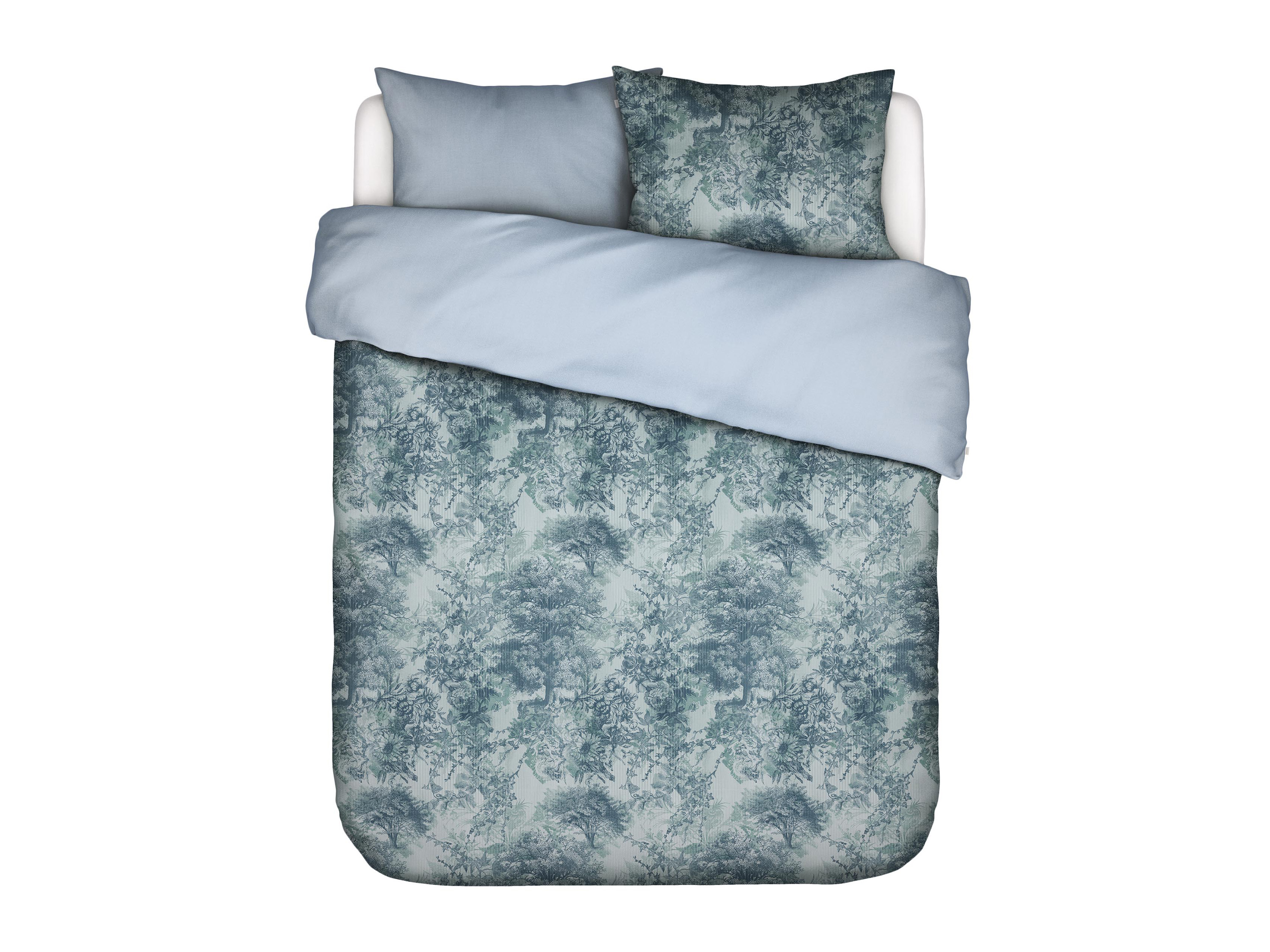 TotaalBED Dekbedovertrek Aurelie Ice Blue 240 x 200/220 cm