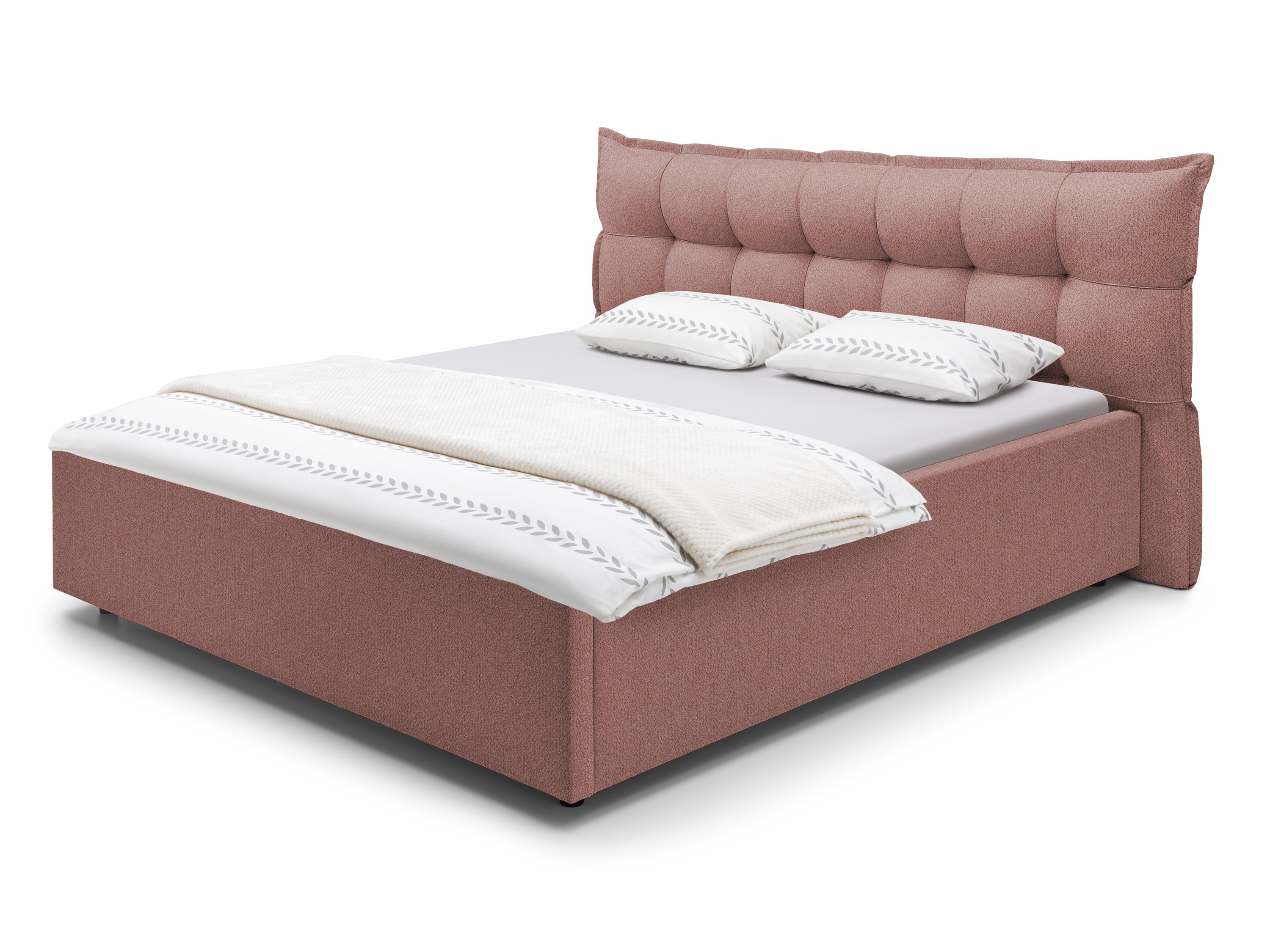Bed Luik | 120 x 220 cm | Rhythm 889, roze