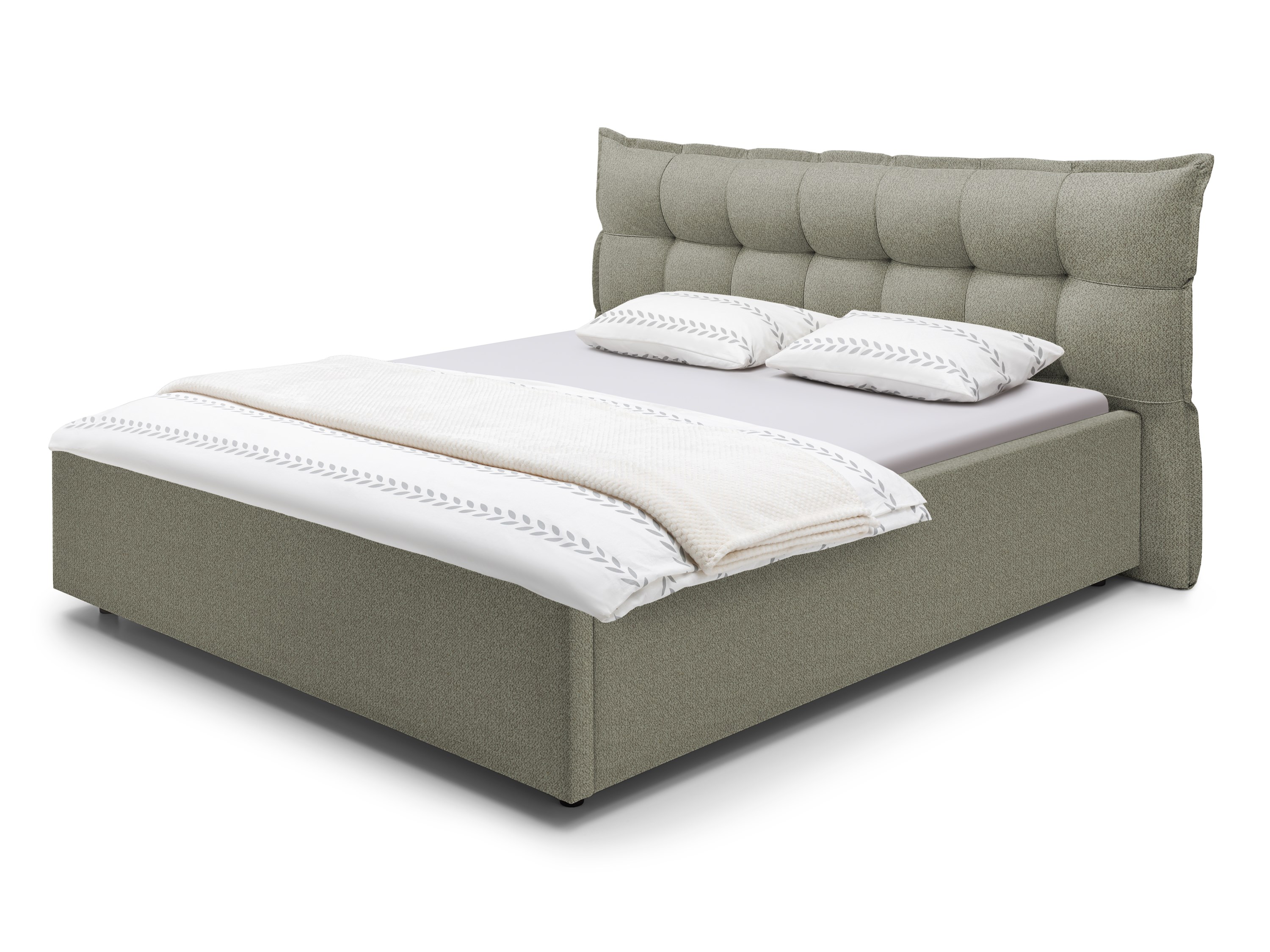 Bed Luik | 180 x 220 cm | Rhythm 876, tijm