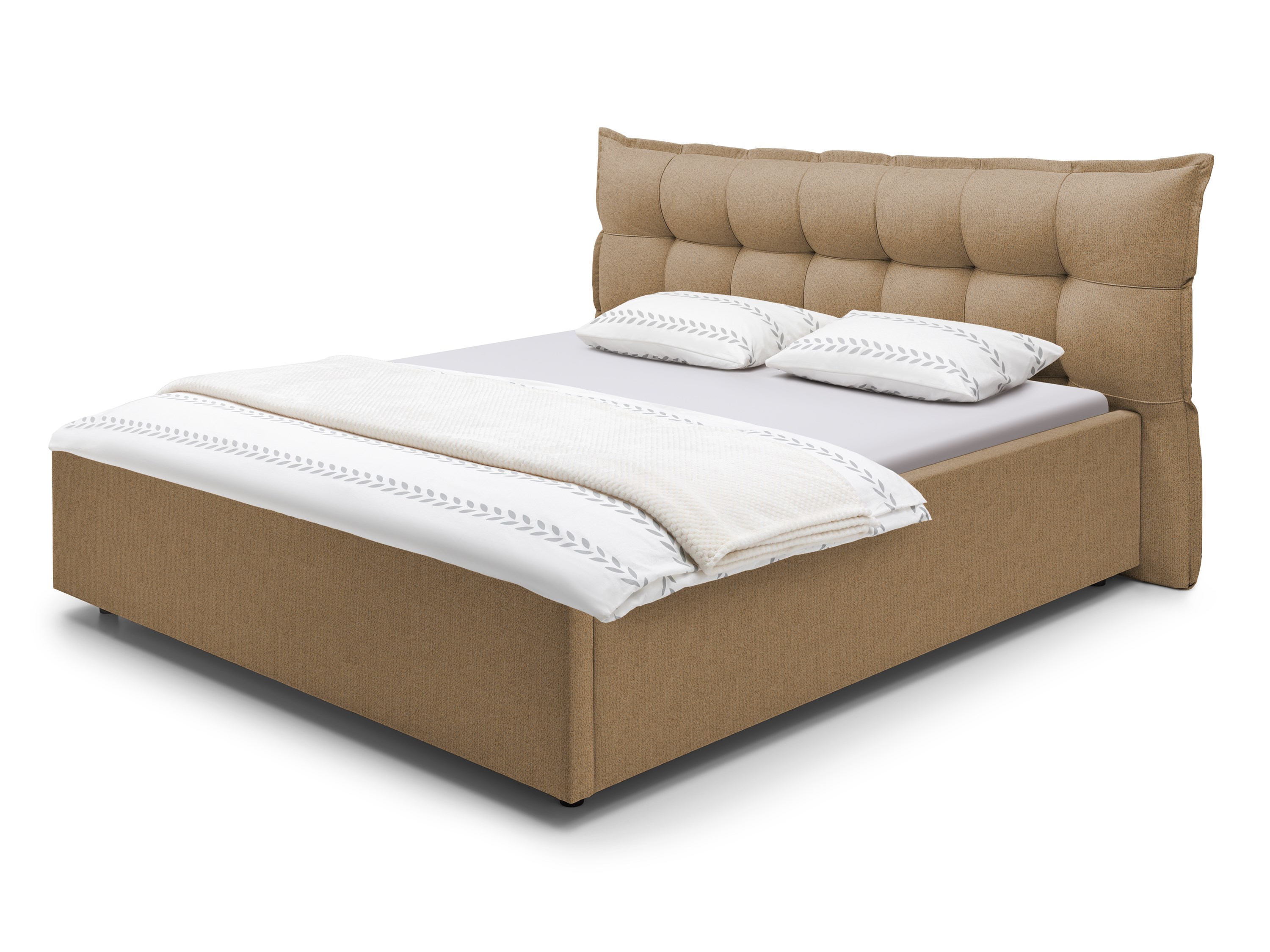 Bed Luik | 200 x 210 cm | Rhythm 887, caramel