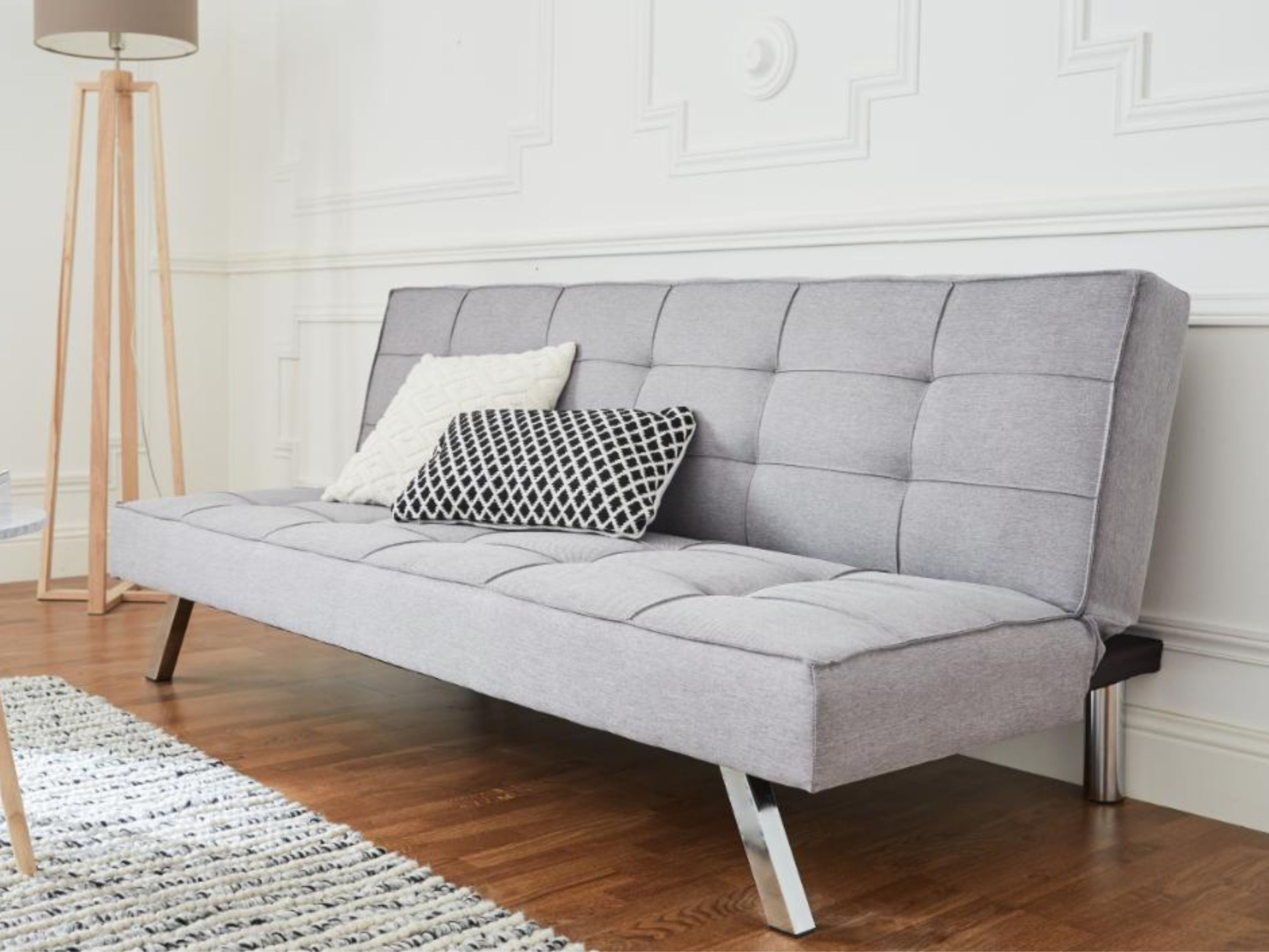 TotaalBED Slaapbank Tess | Lichtgrijs