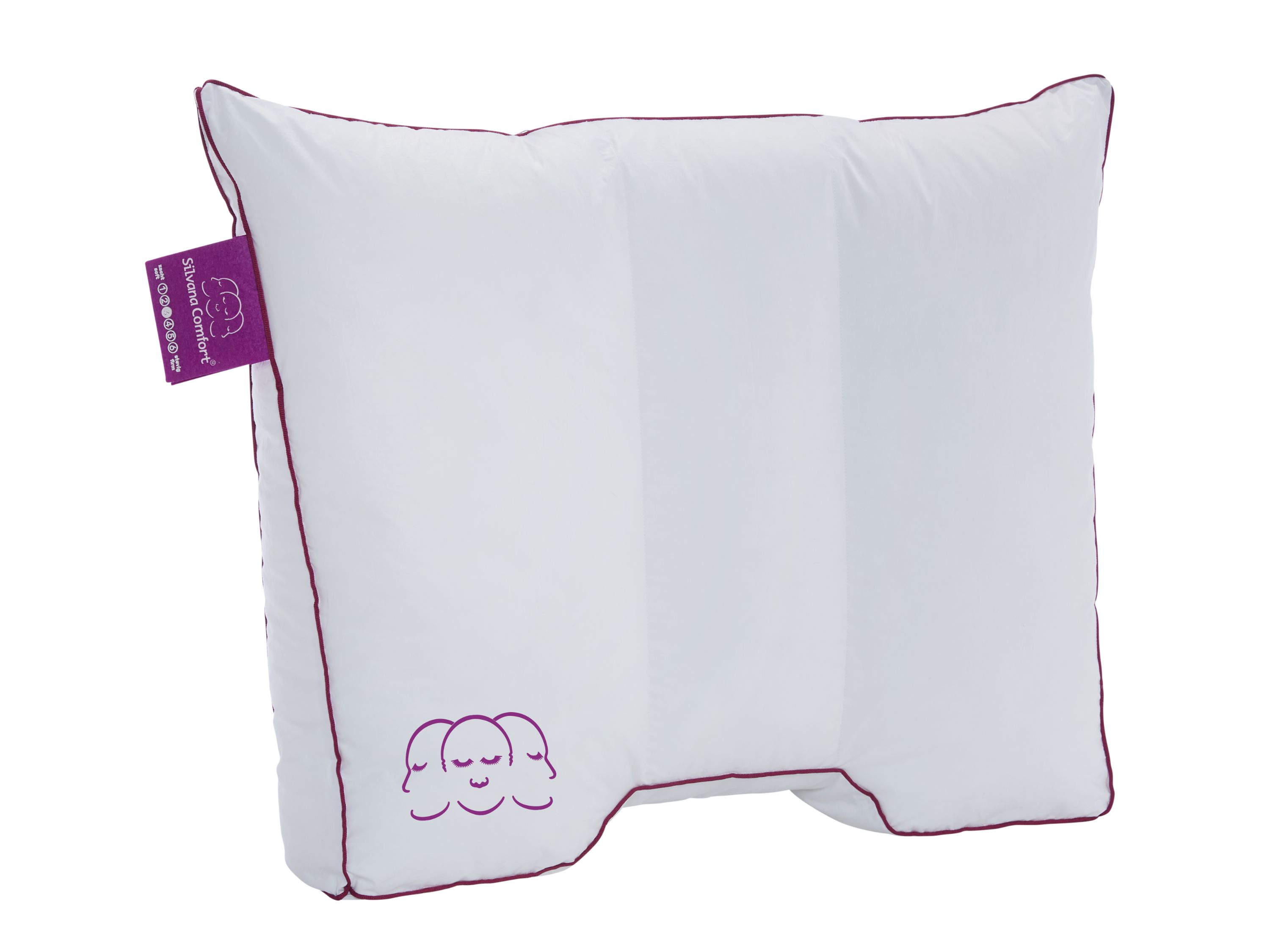Hoofdkussen Silvana comfort Paars