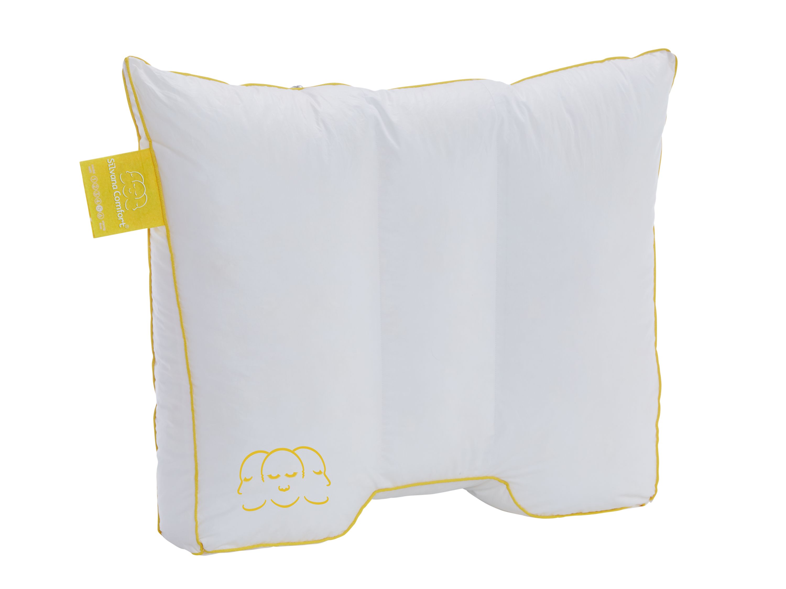 Hoofdkussen Silvana comfort Geel