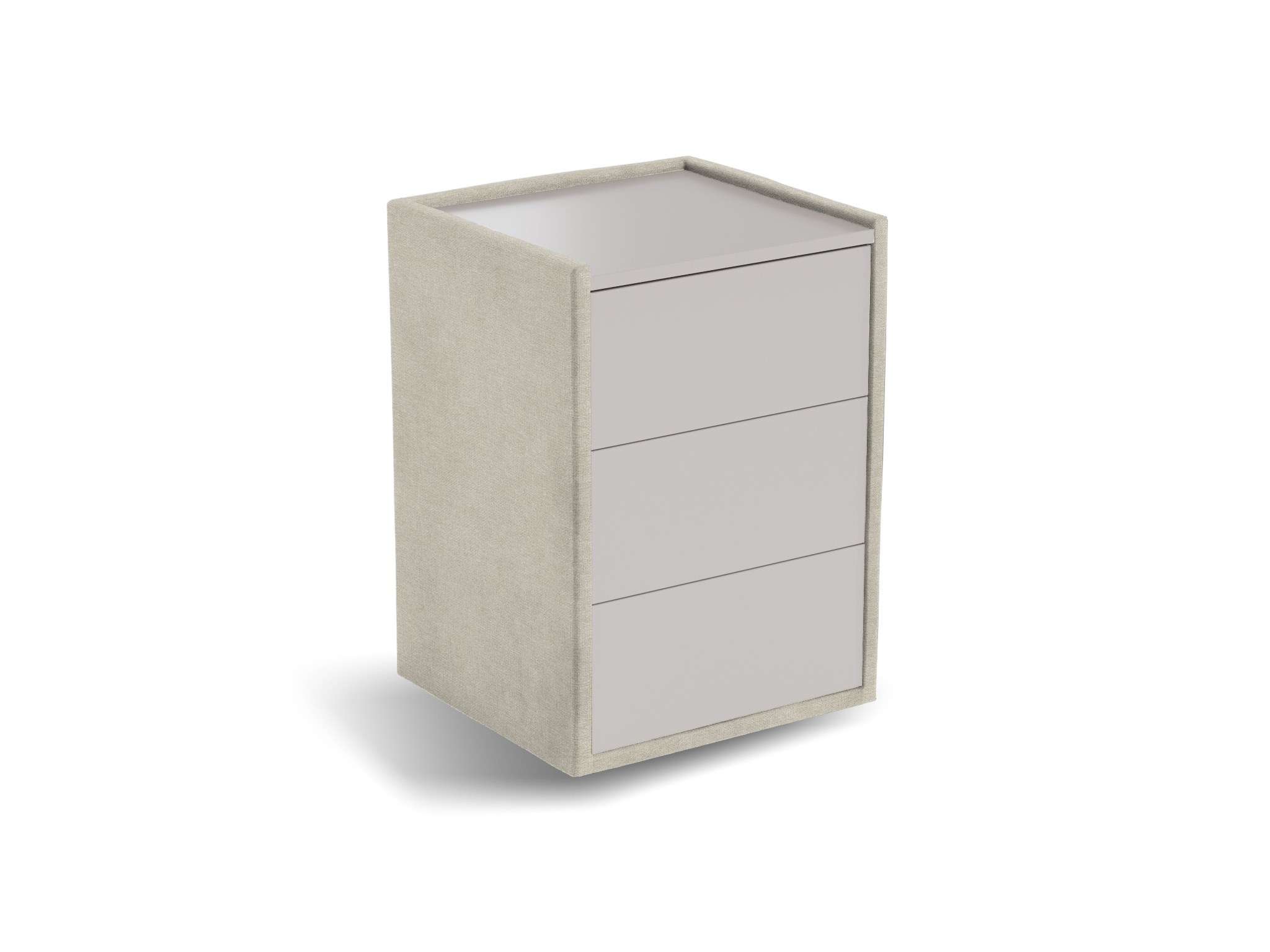 Nachtkastje Roy | Front taupe | Cyber | naturel