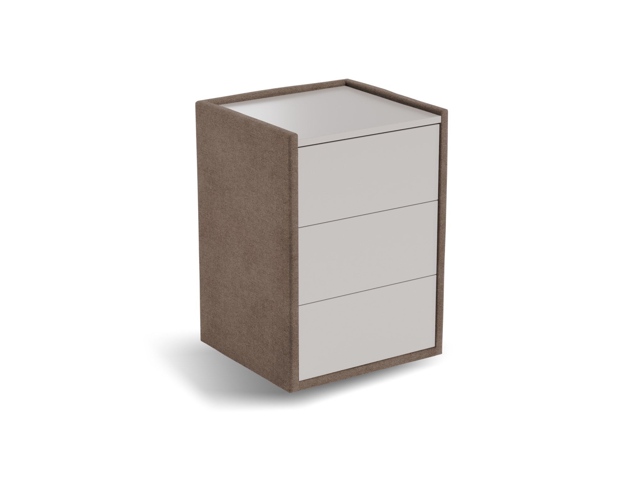 Nachtkastje Roy | Front taupe | Cyber | lever