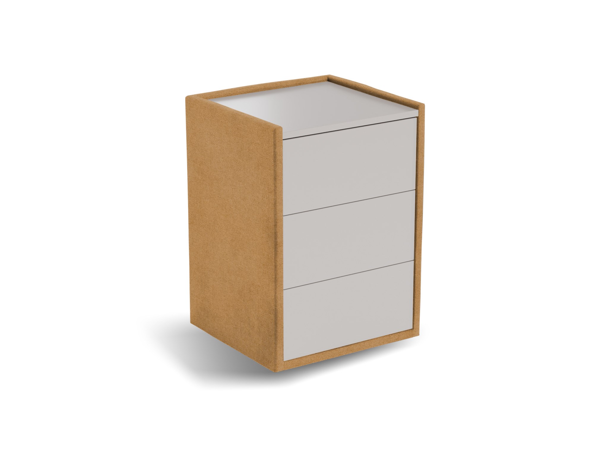Nachtkastje Roy | Front taupe | Cyber | oker