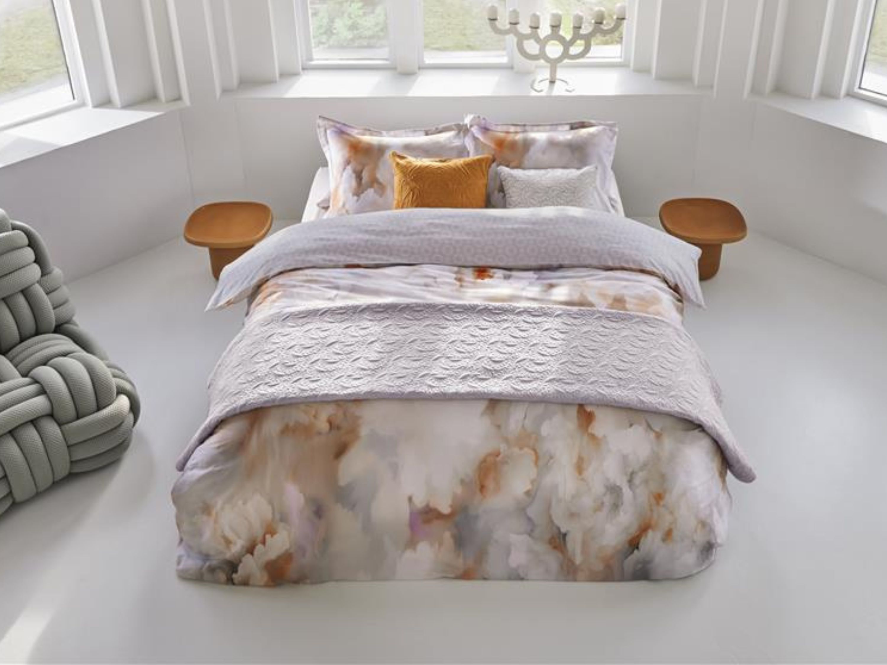 TotaalBED Dekbedovertrek Silk Bombis Pearl