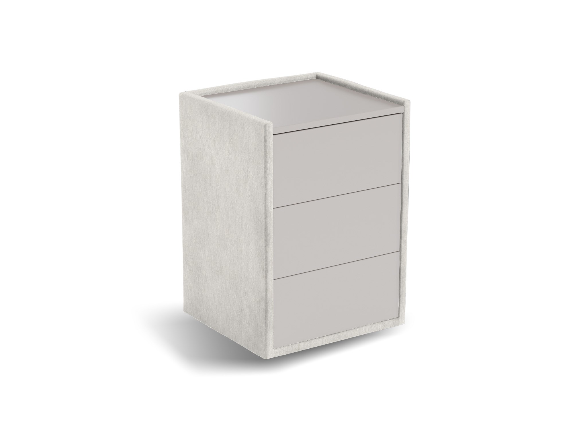 Nachtkastje Roy | Front taupe | fusion | ivoor
