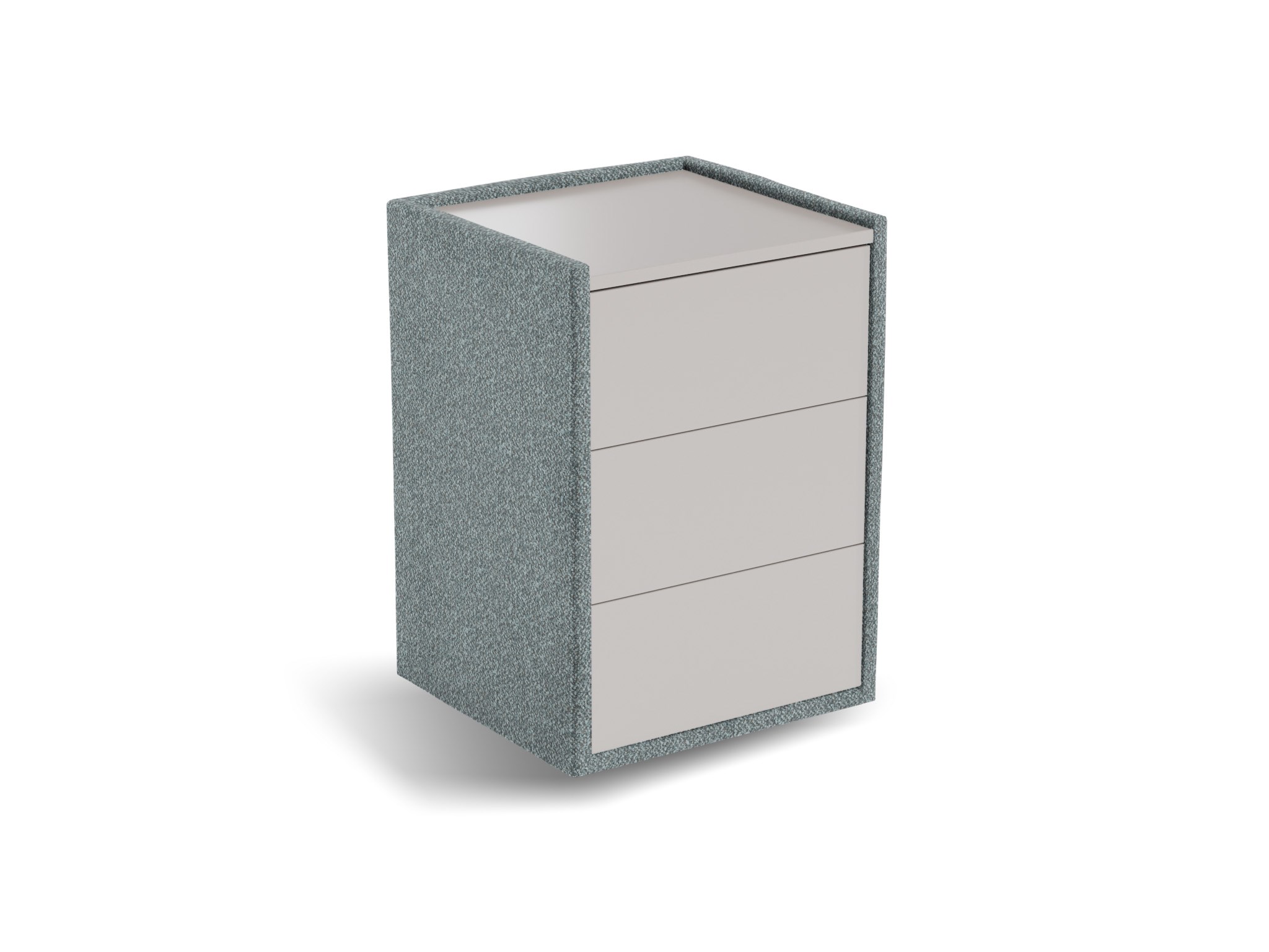 Nachtkastje Roy | Front taupe | Rhythm | grijsblauw