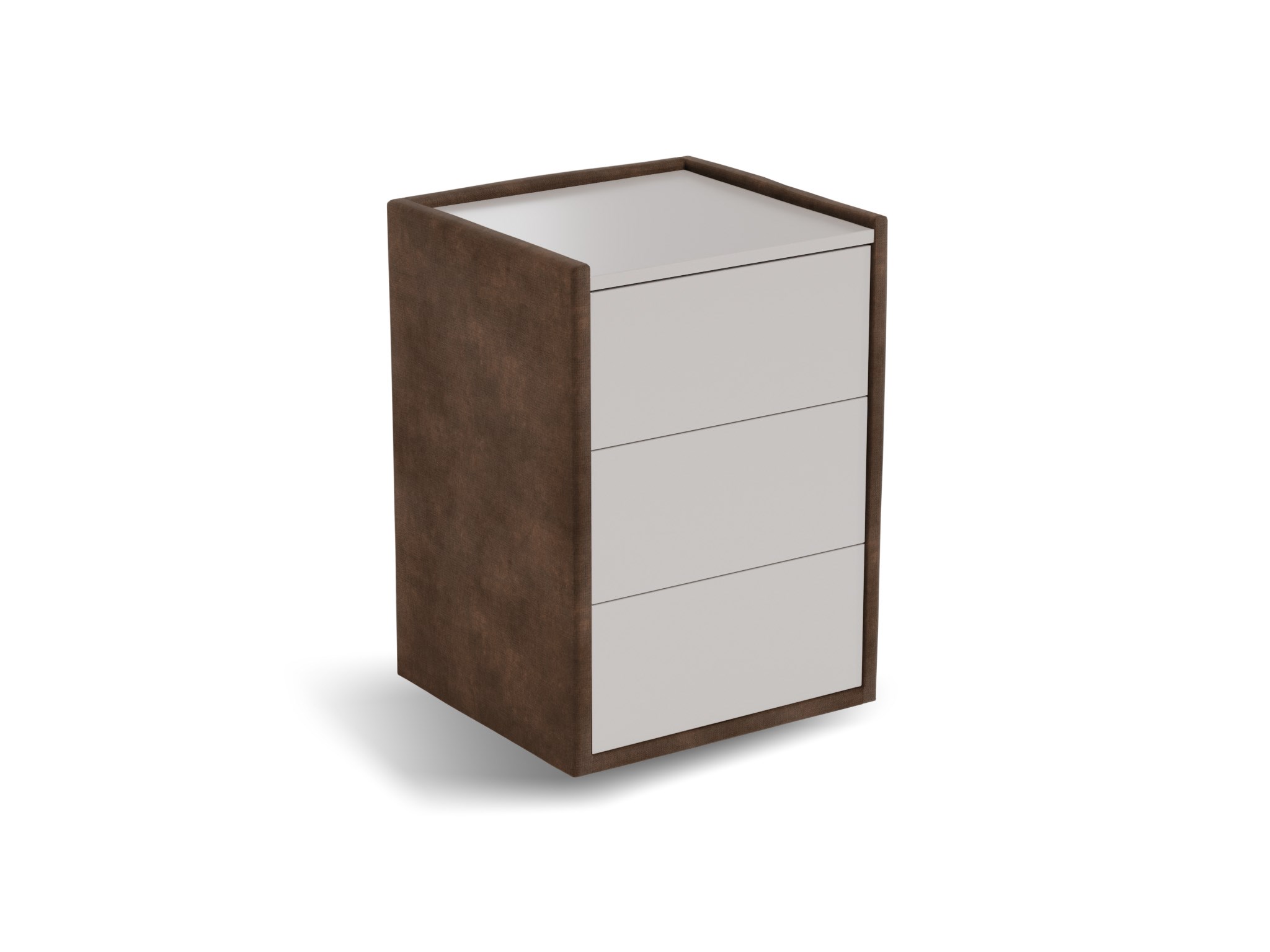Nachtkastje Roy | Front taupe | Adore | bruin