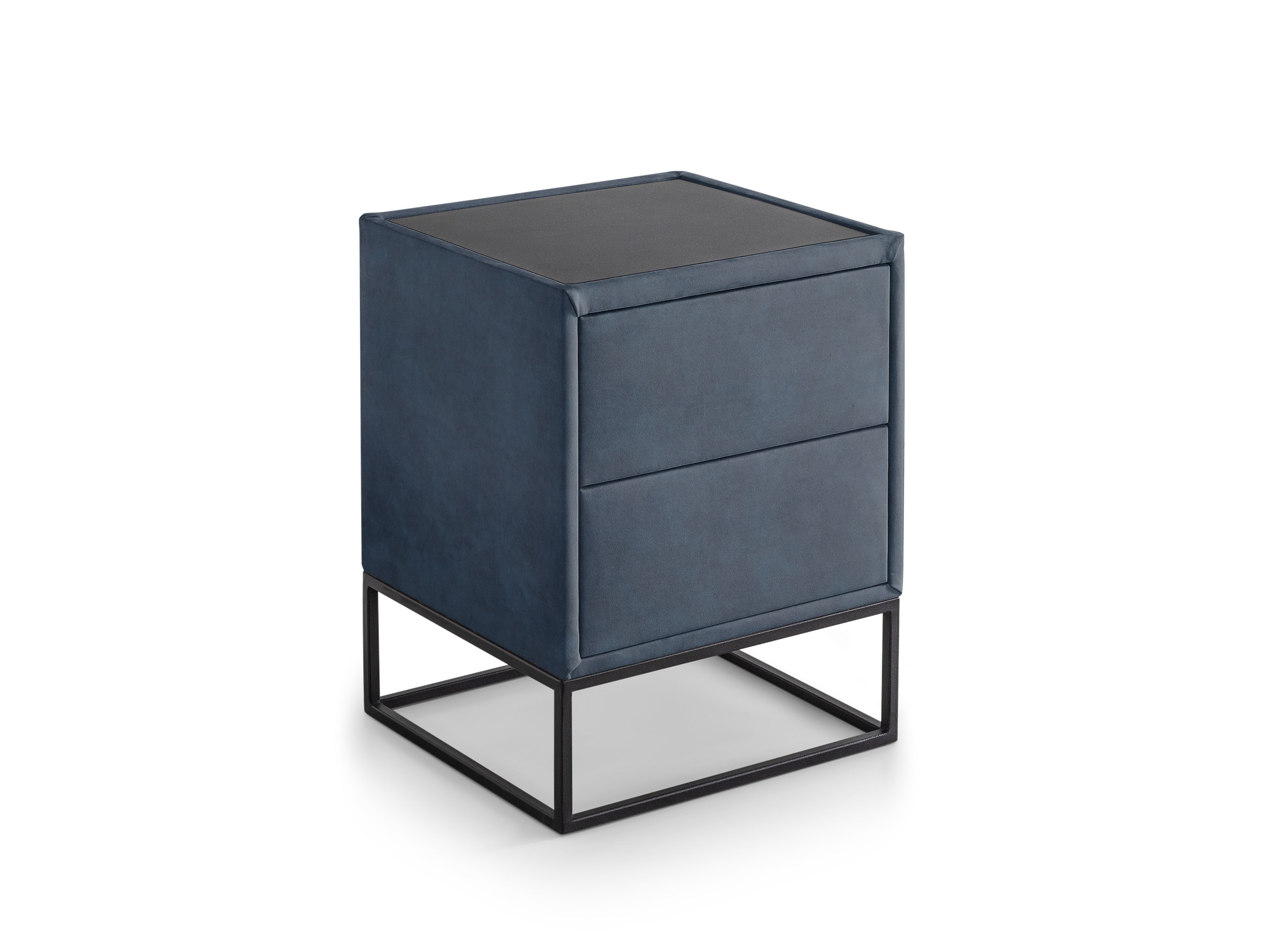 Nachtkastje Dijon - 2 lades | Adore | donker blauw