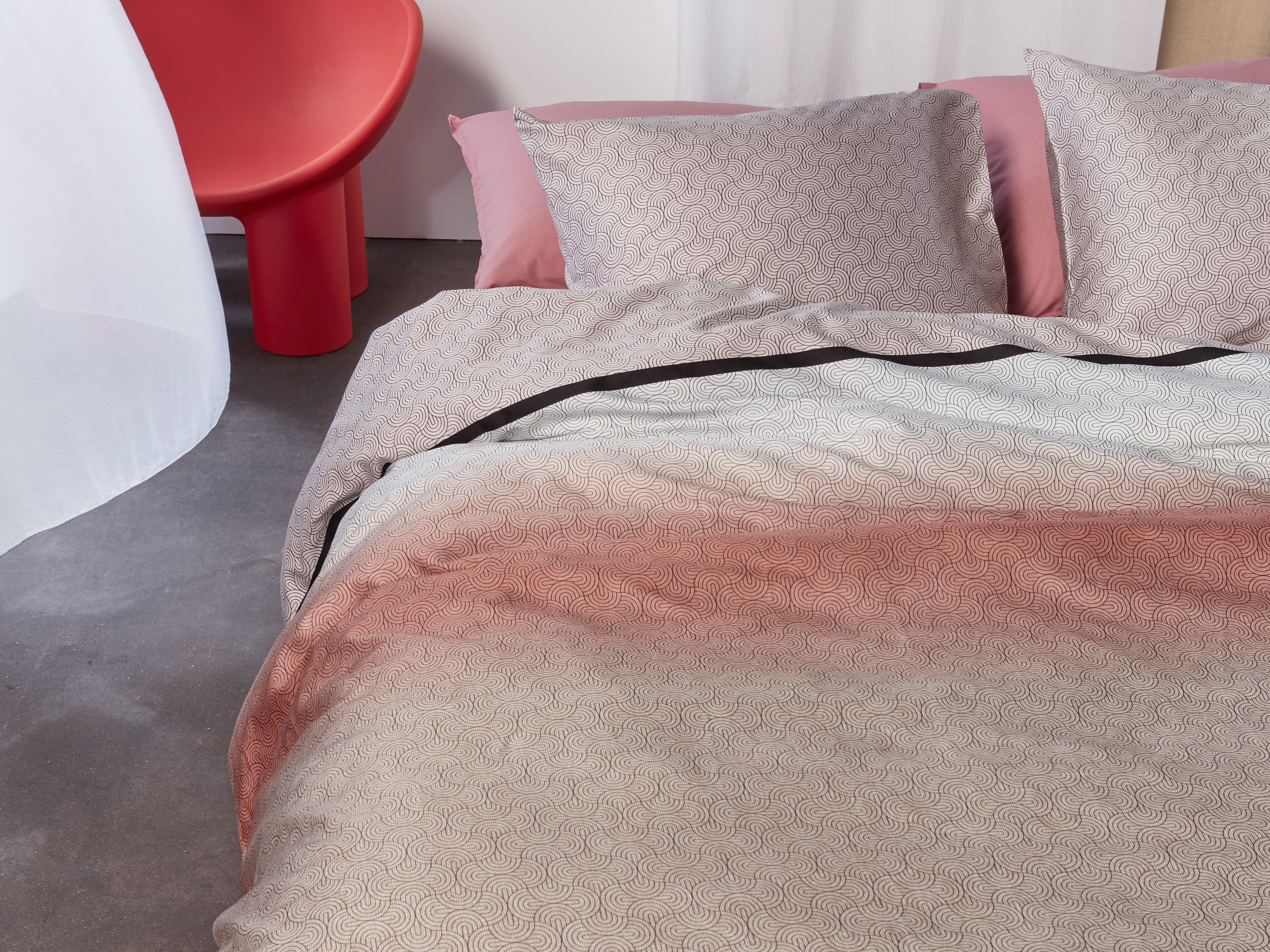 TotaalBED Dekbedovertrek Bubbly Sand