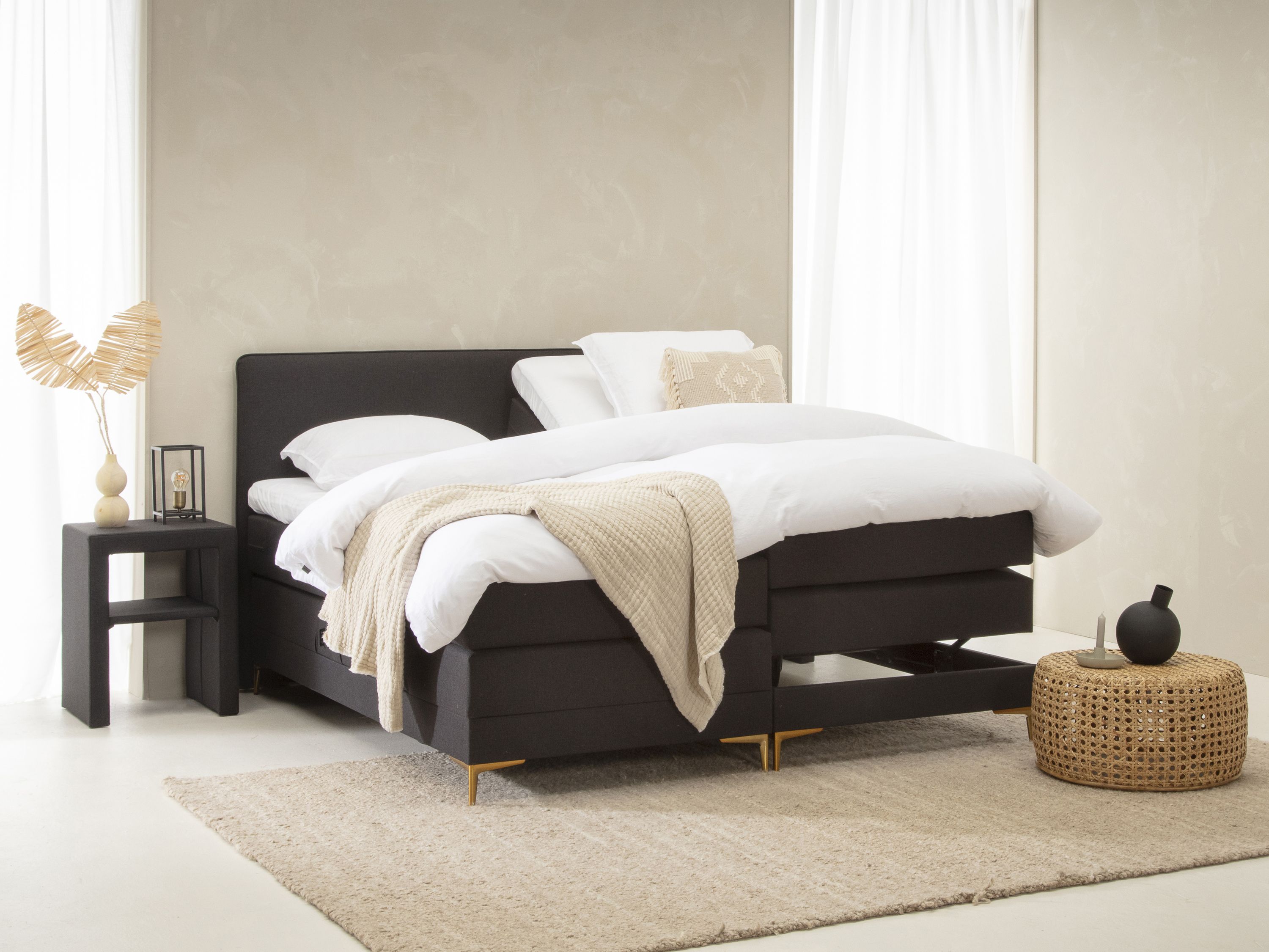 TotaalBED Boxspring Dramman elektrisch