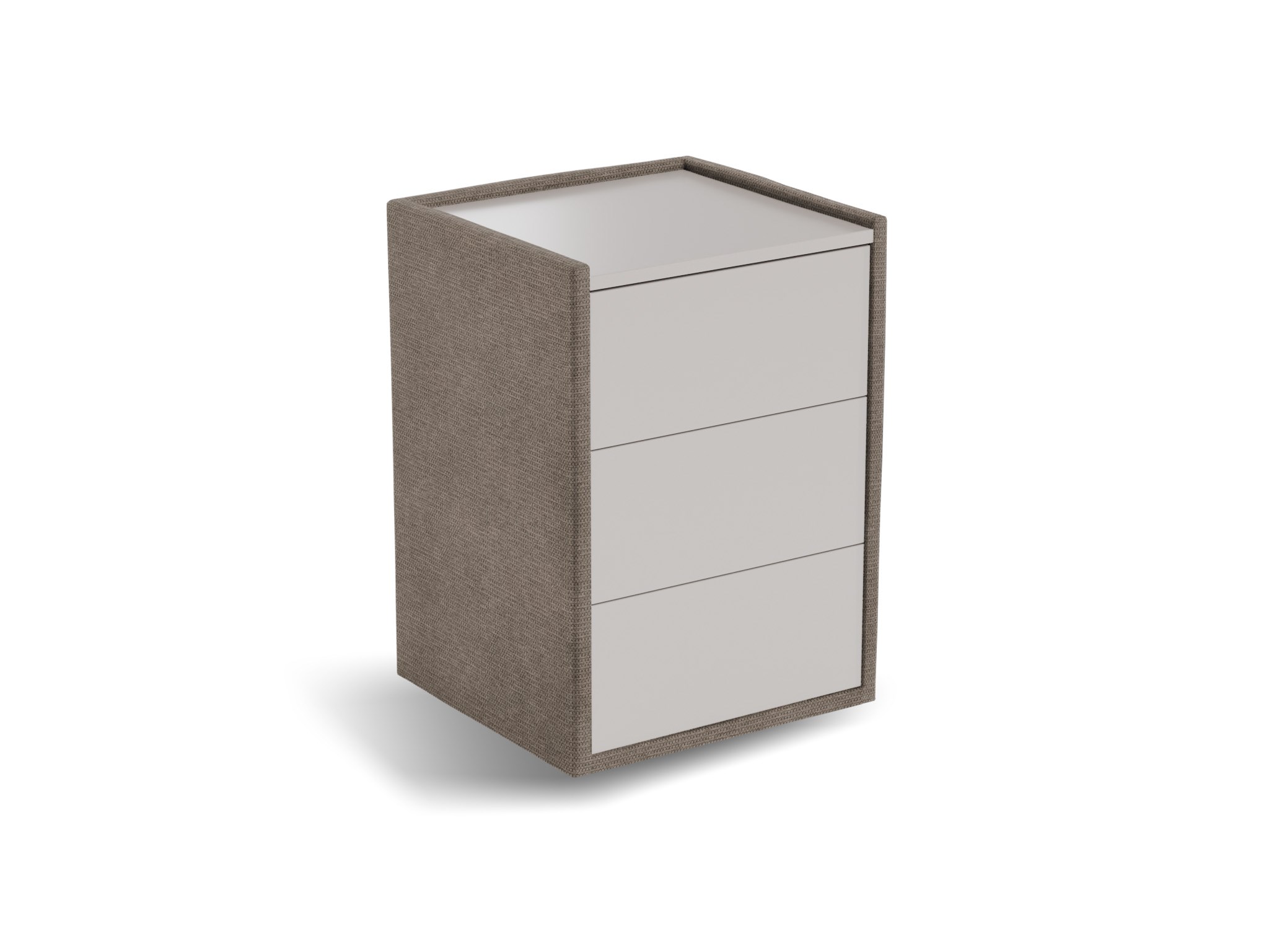 Nachtkastje Roy | Front taupe | Mito | lever