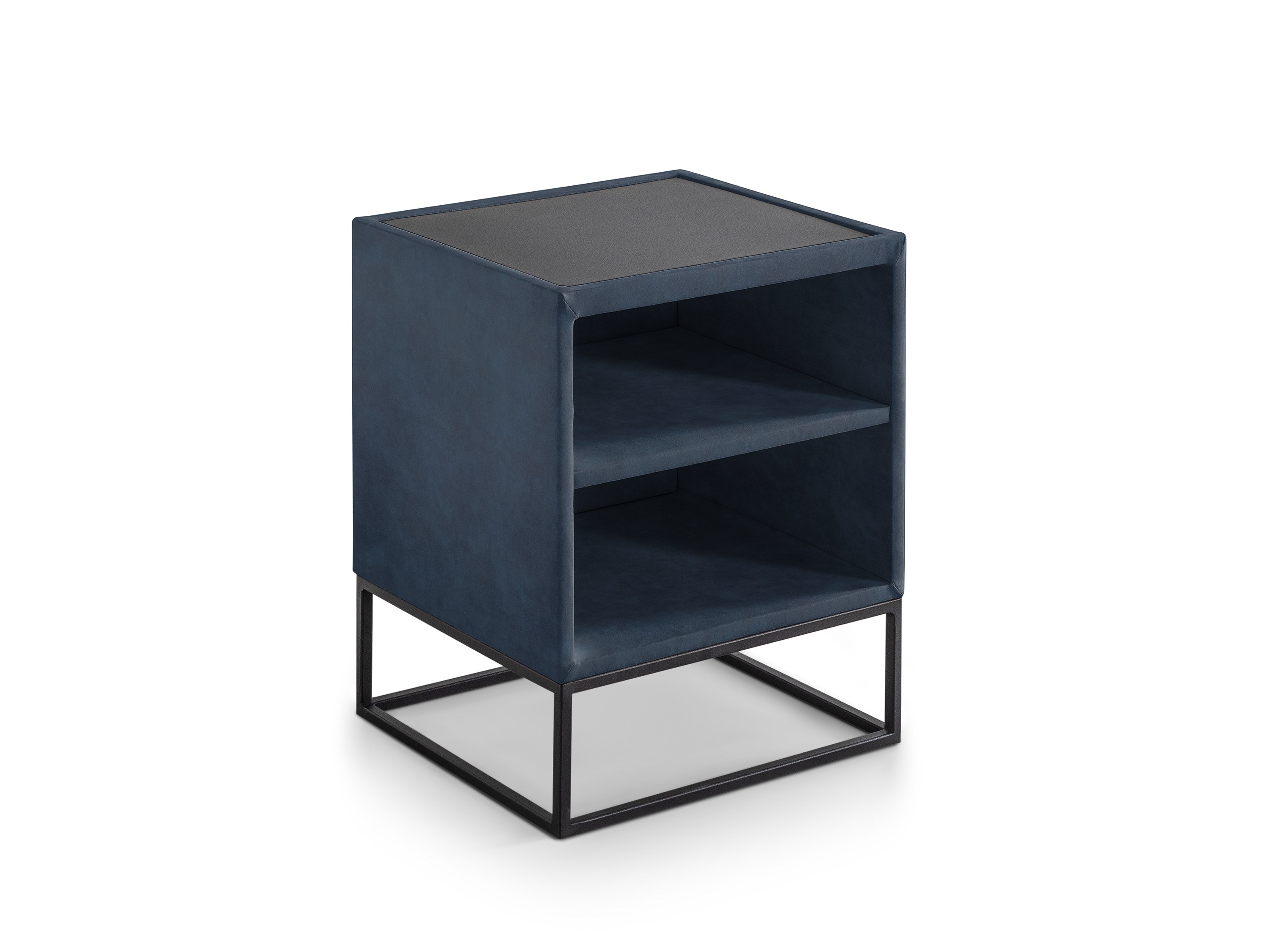 Nachtkastje Dijon - 2 vakken | Adore | donker blauw