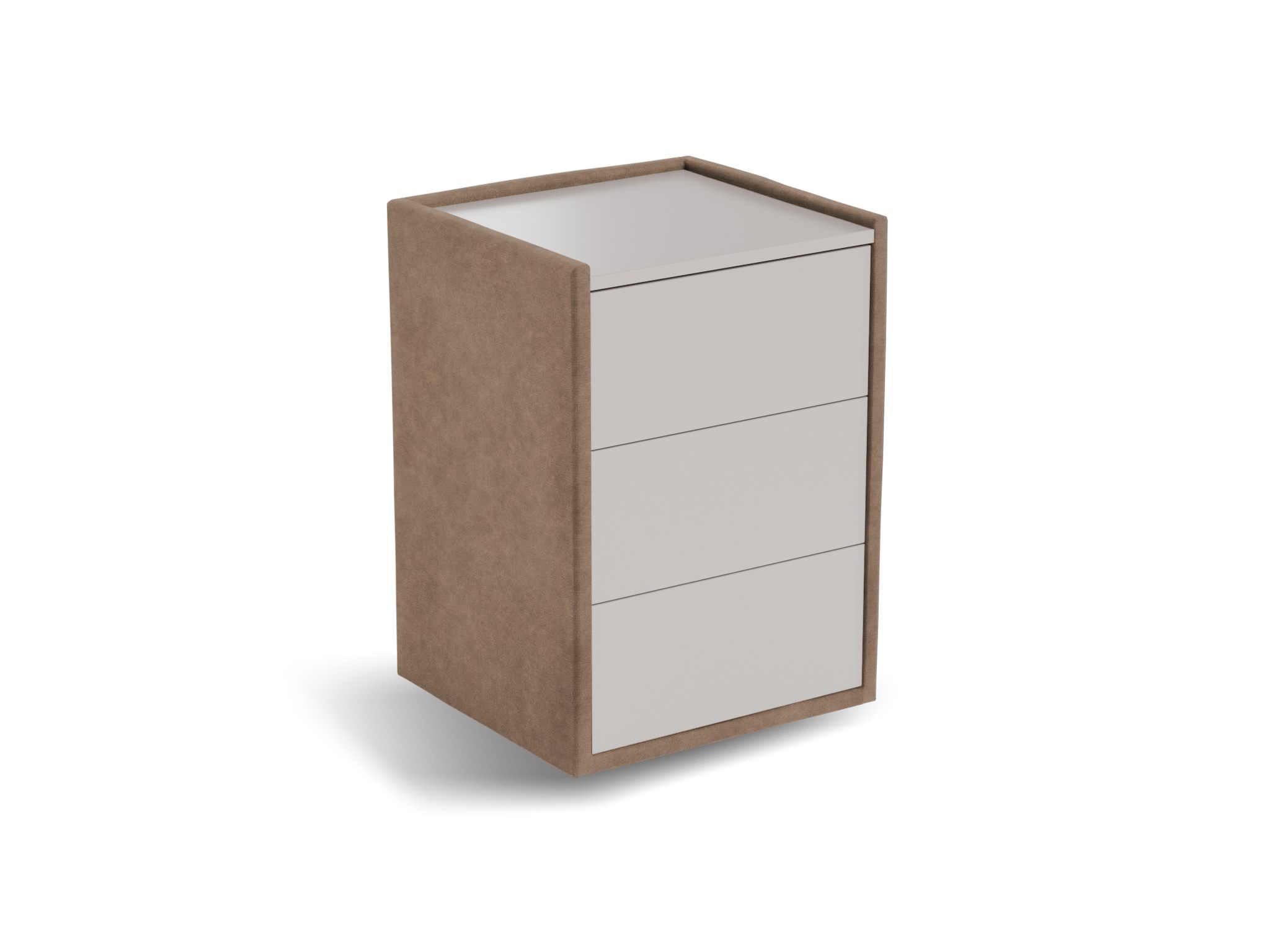 Nachtkastje Roy | Front taupe | Magnum | lever