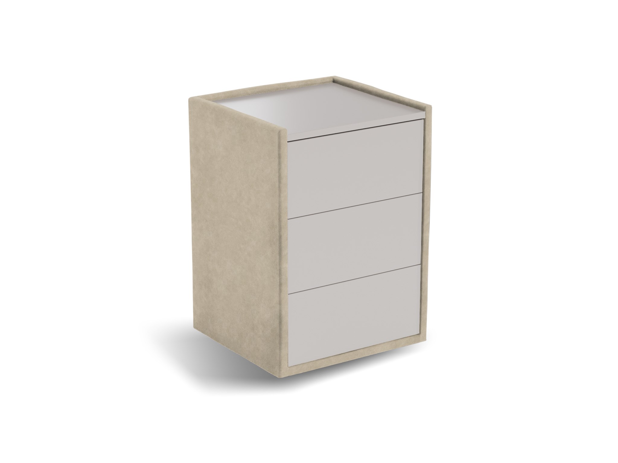 Nachtkastje Roy | Front taupe | Magnum | naturel