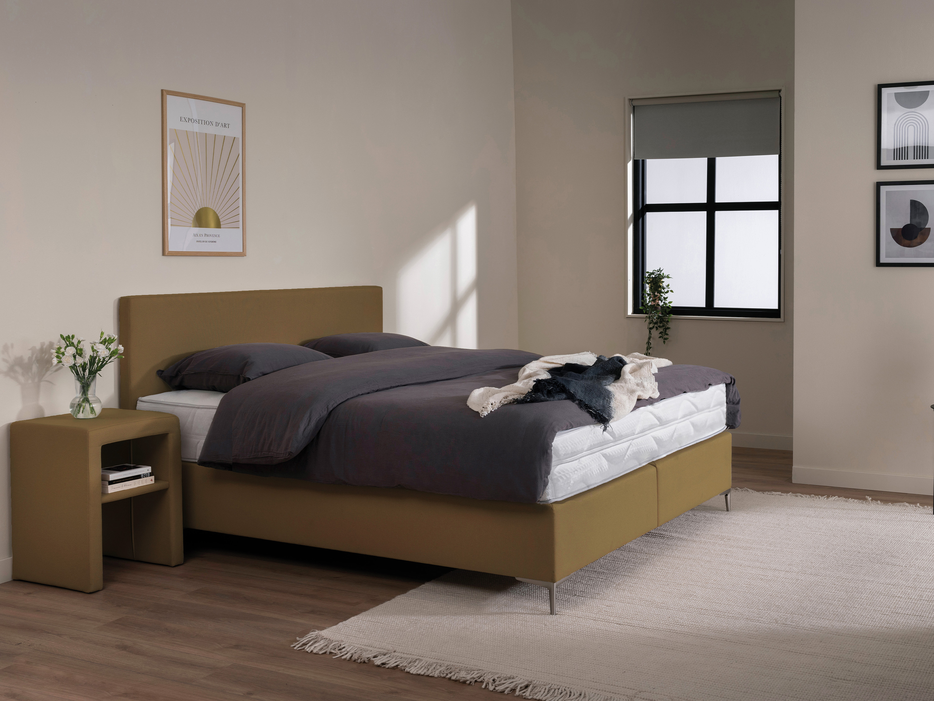 TotaalBED Boxspring Napoli lotus