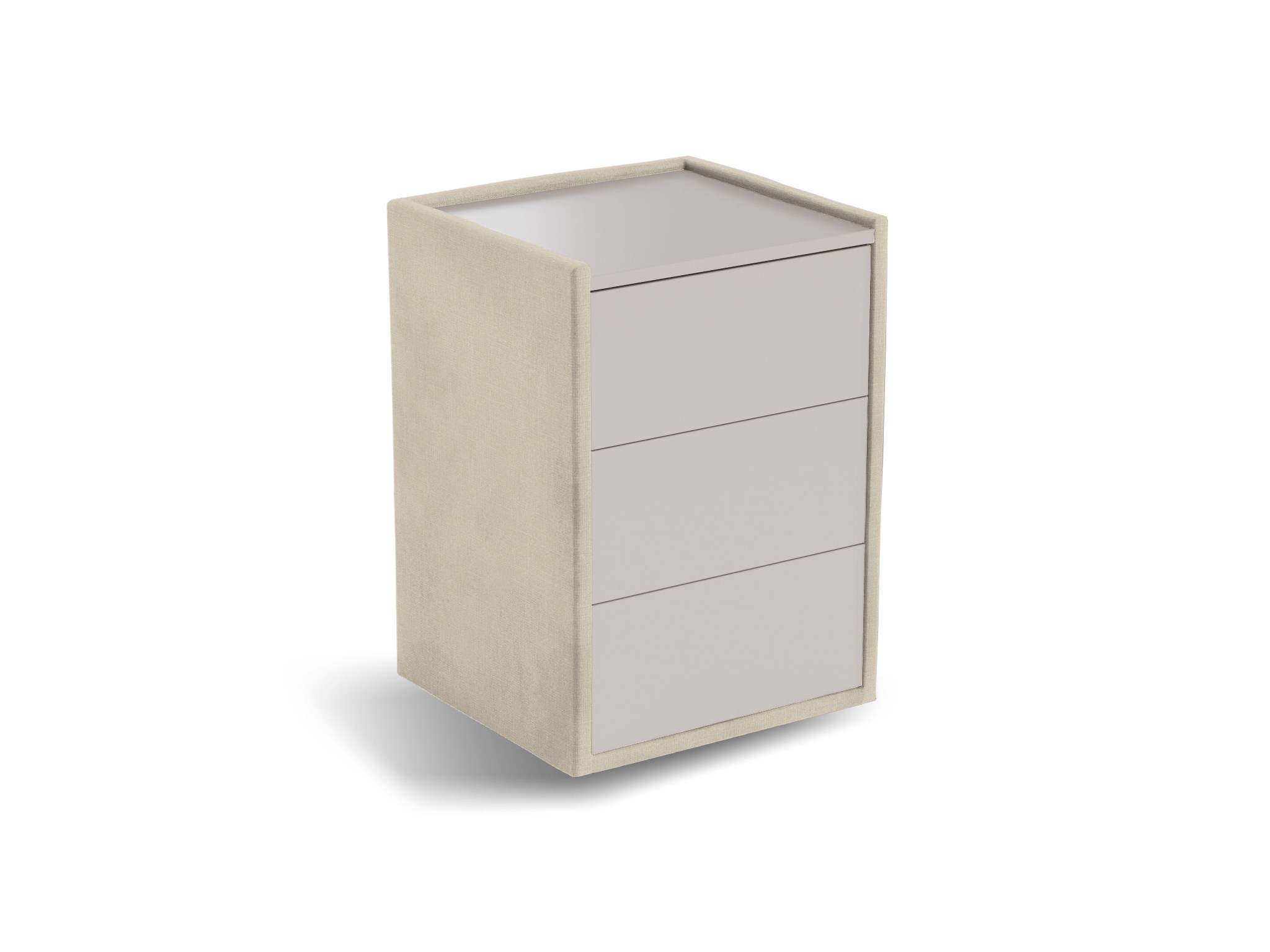 Nachtkastje Roy | Front taupe | Attraction | ecru