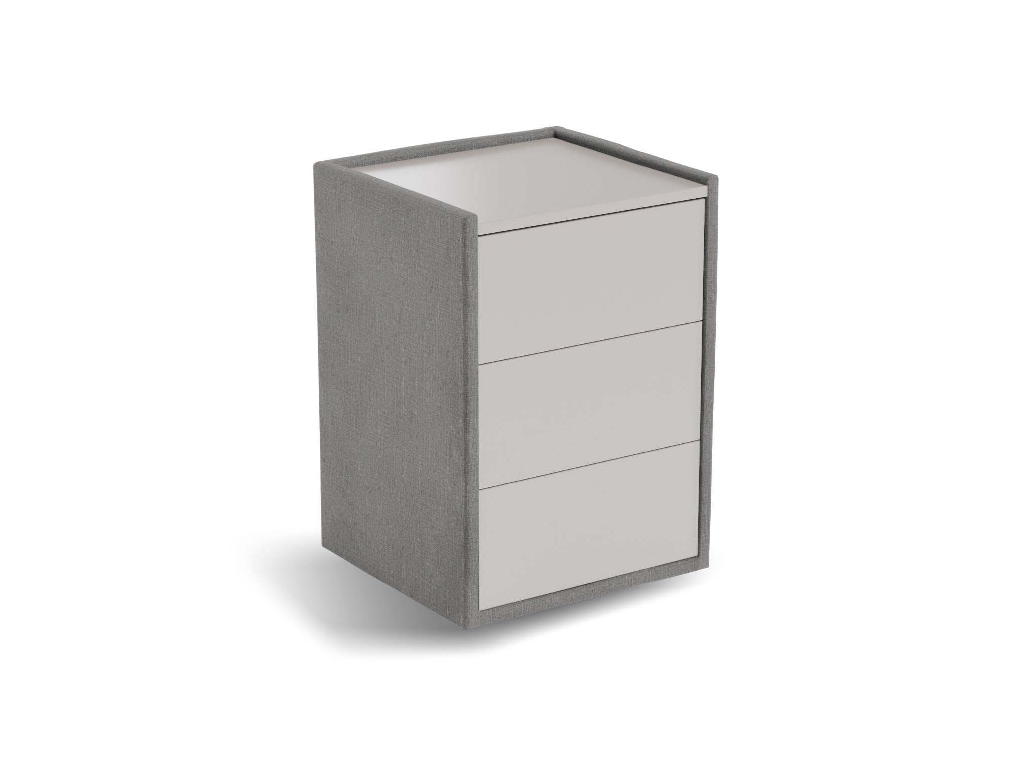 Nachtkastje Roy | Front taupe | Attraction | grijs