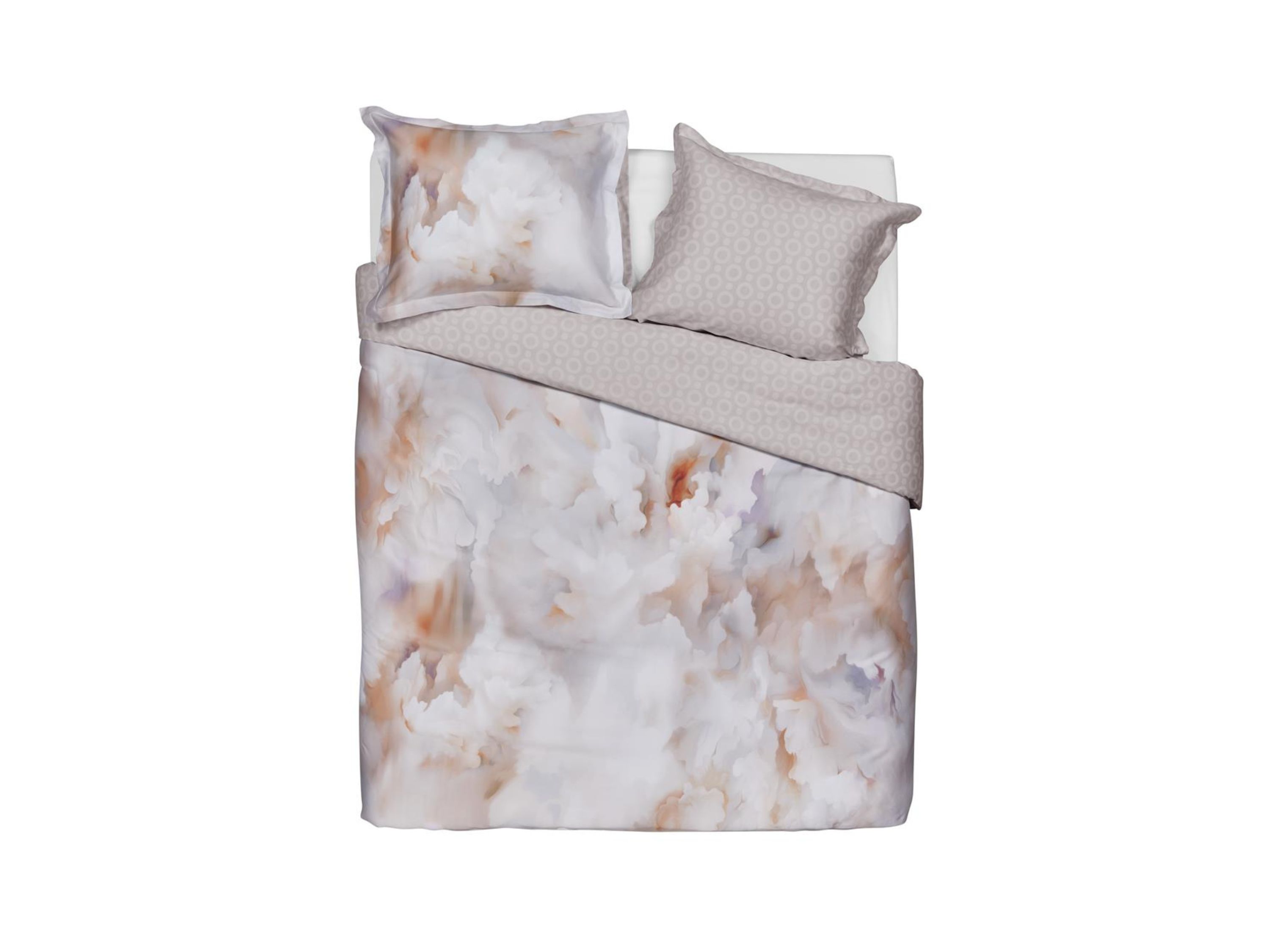 TotaalBED Dekbedovertrek Silk Bombis Pearl 200 x 200/220 cm