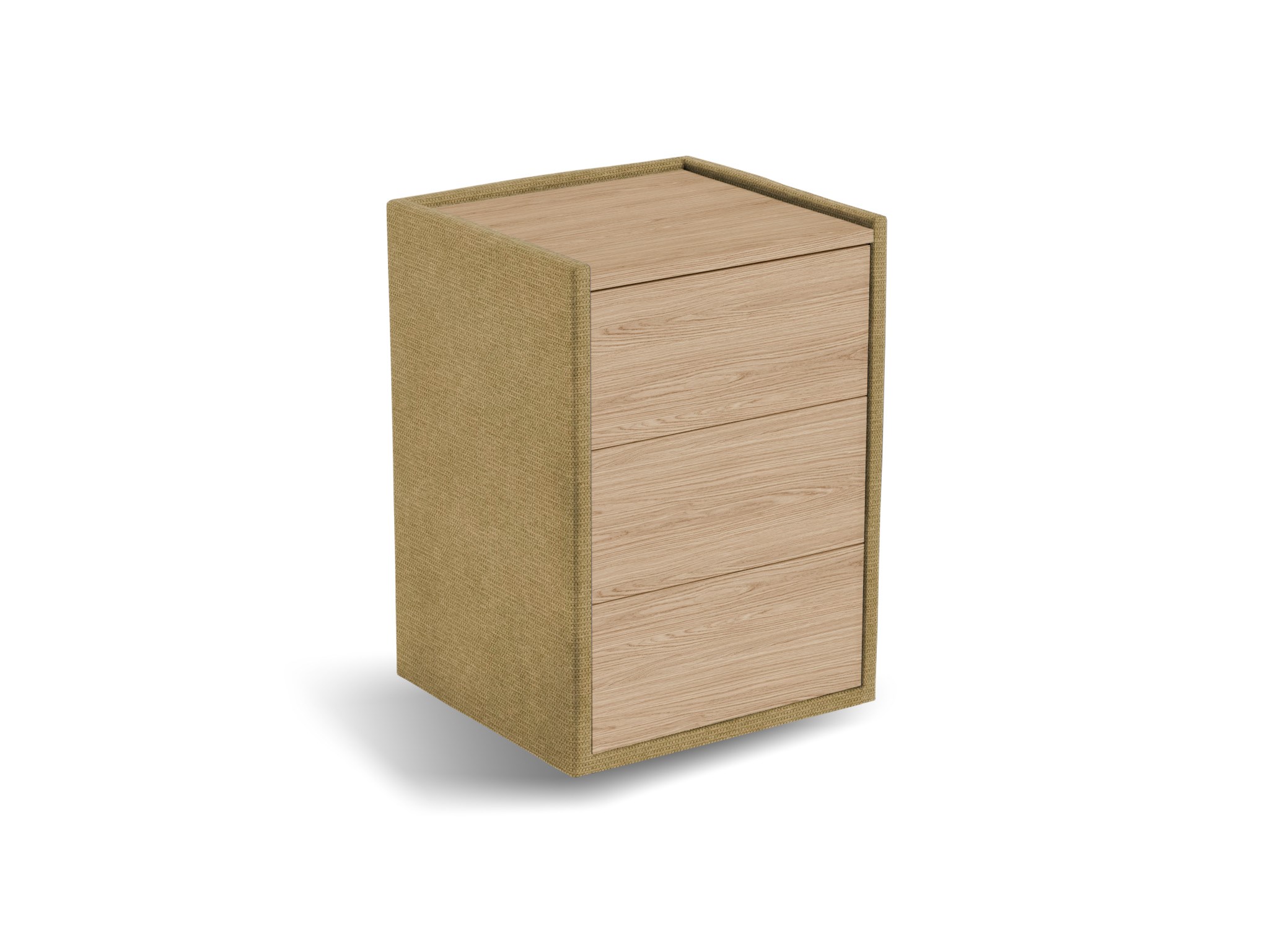 Nachtkastje Roy | Front eiken | Mito | goud